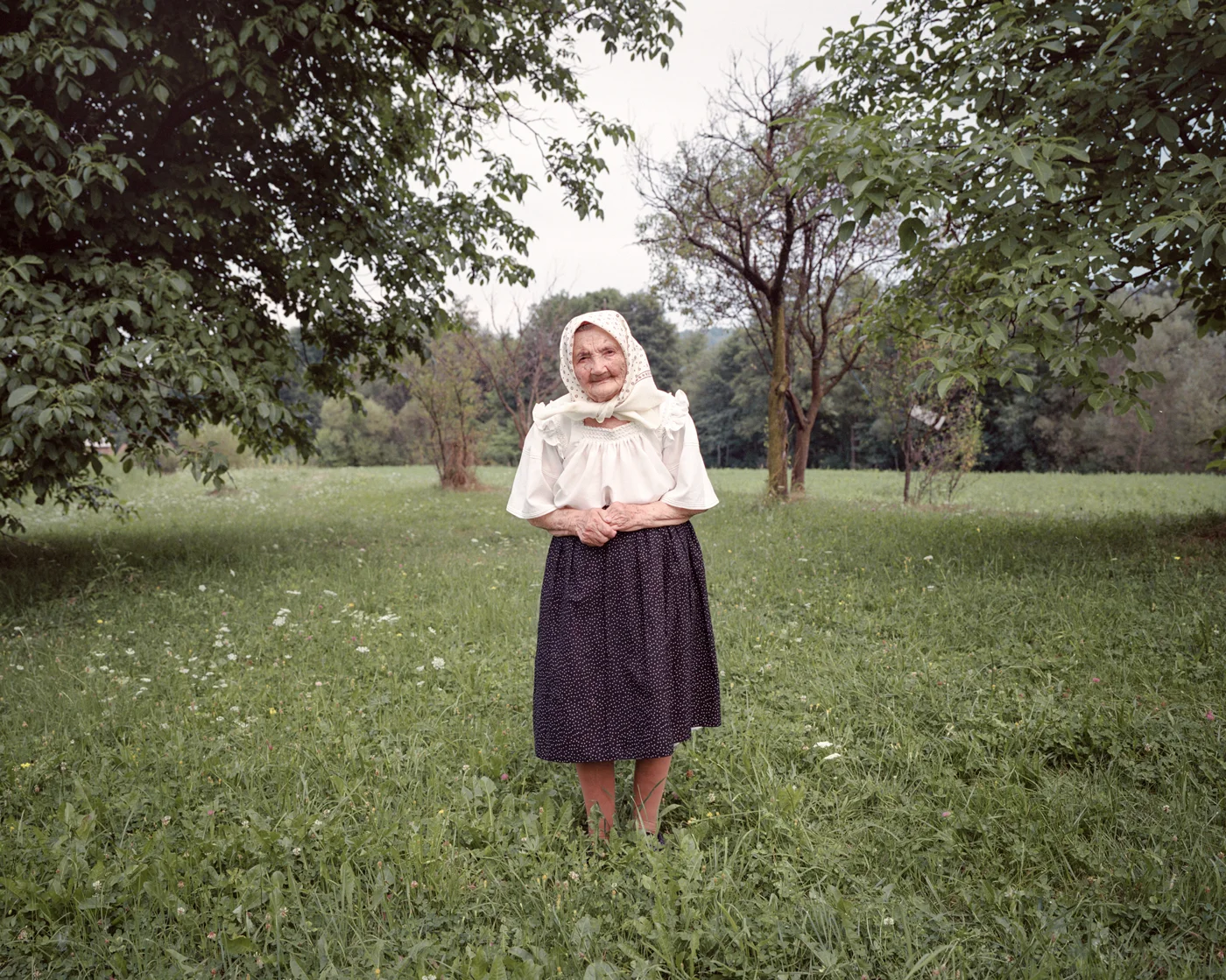  Anutça, 96, Sat-Sugatag, Romania, 2017. 
