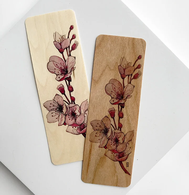 Cherry Blossom Bookmark