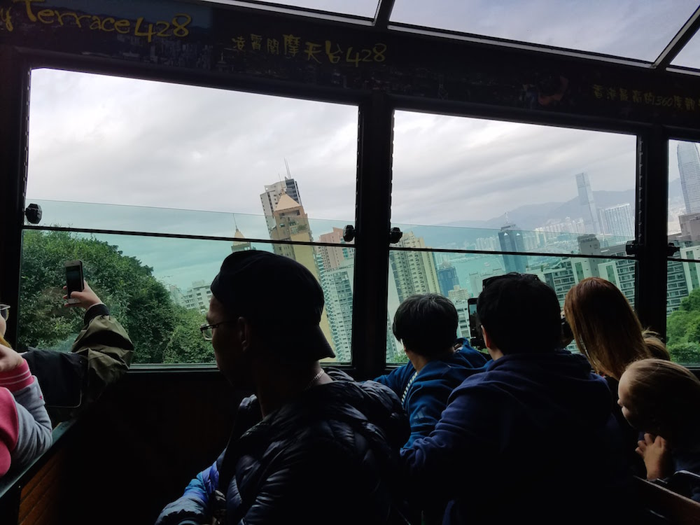 Tram to Victoria Peak