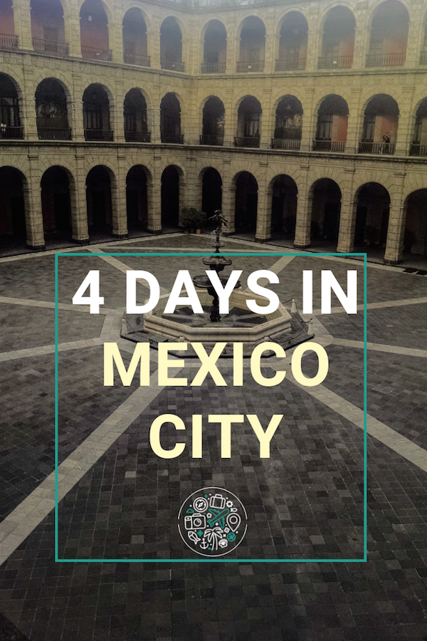 My Suggested Itinerary of what to see and do in 4 days Mexico City, Mexico. From tacos and beer to museums and art and canal tours and what neighborhoods to stay in #cdmx #mexicocity #mexico #travel