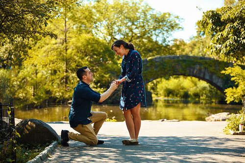 She said YES!
