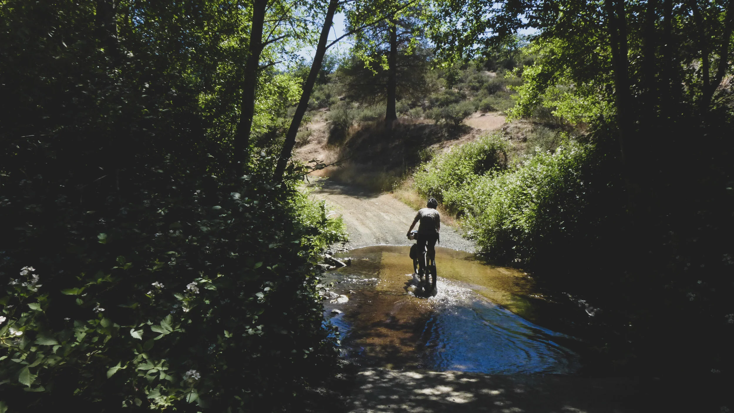 Creek crossing on the CCC Rd.