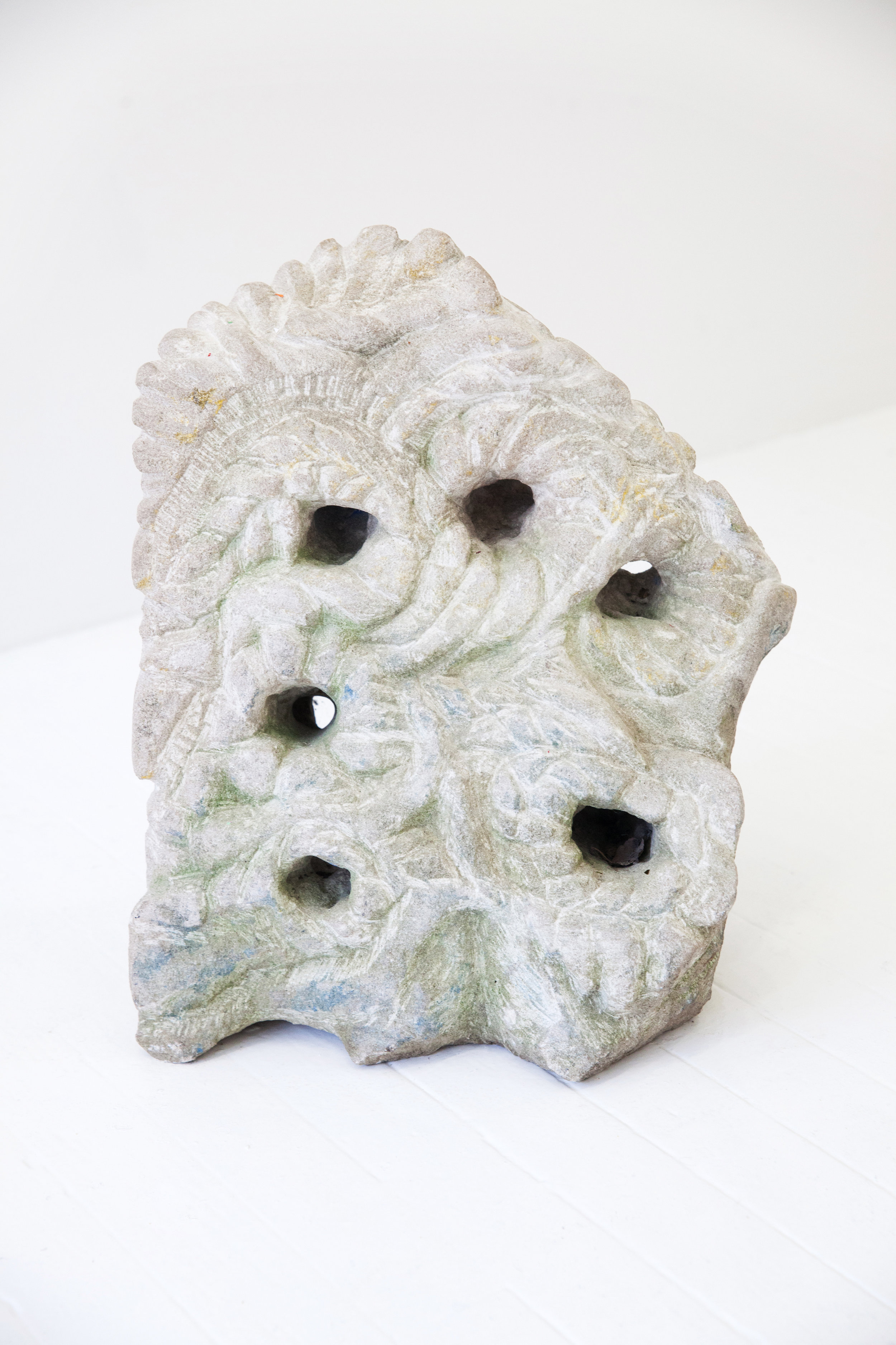Currents, 2016 Indiana Limestone 18 x 14 x 8”