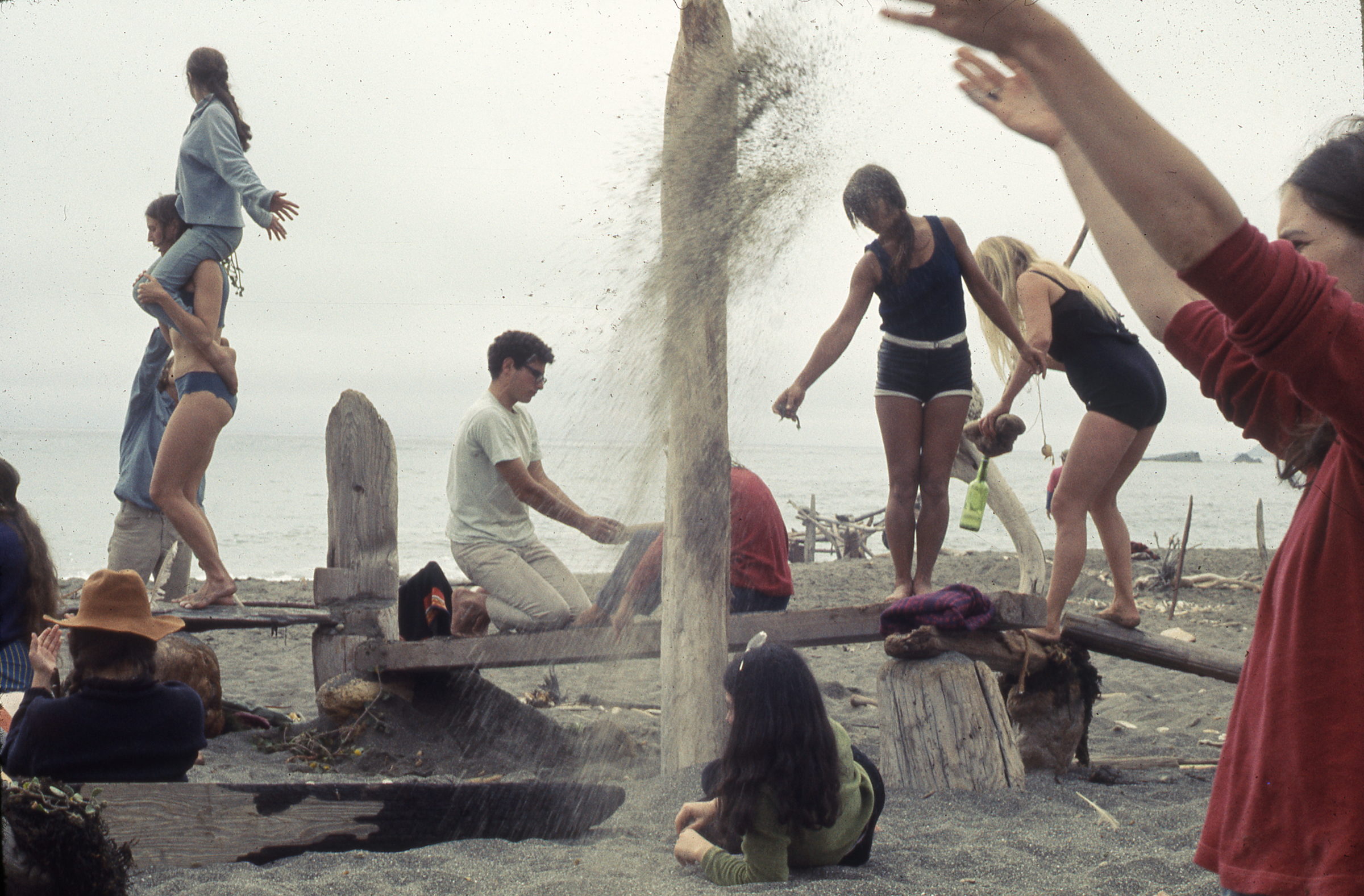 Anna & Lawrence Halprin, Experiments in Environment Workshop, Driftwood Village —Sea Ranch, CA, 1968.