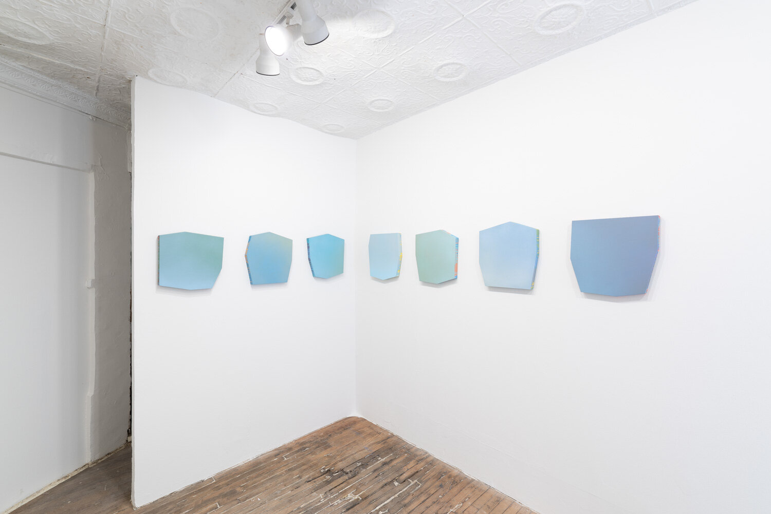  Installation view: Corinne Jones,  Analog Sunset , SITUATIONS, New York, 2021 