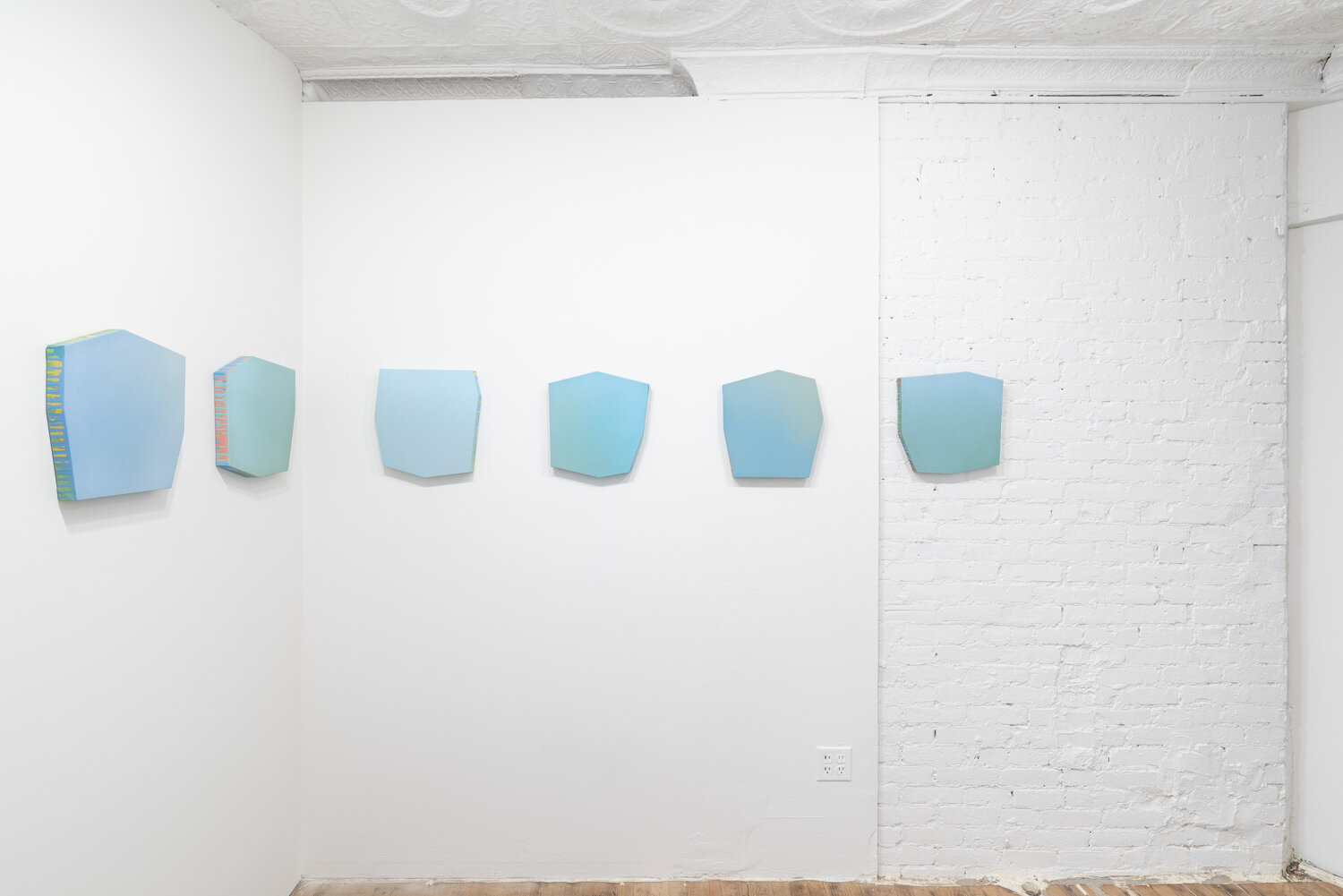  Installation view: Corinne Jones,  Analog Sunset , SITUATIONS, New York, 2021 