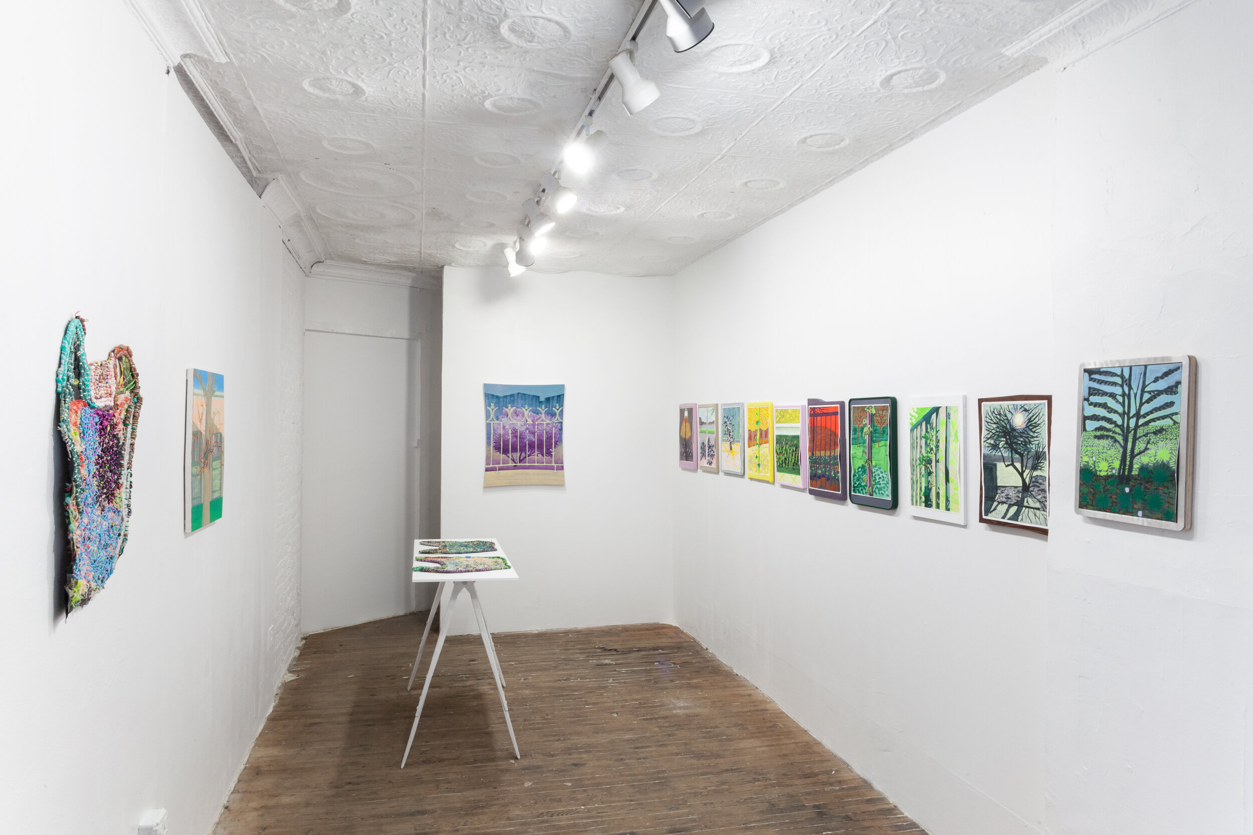 Installation view, J Stoner Blackwell and Masamitsu Shigeta, SITUATIONS, New York, 2021