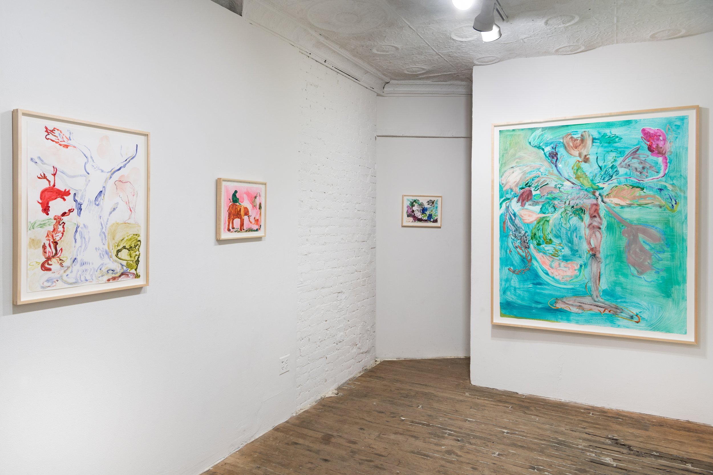  Installation view: Patricia Iglesias Peco, Los Papeles Salvajes, SITUATIONS, New York, 2022. 