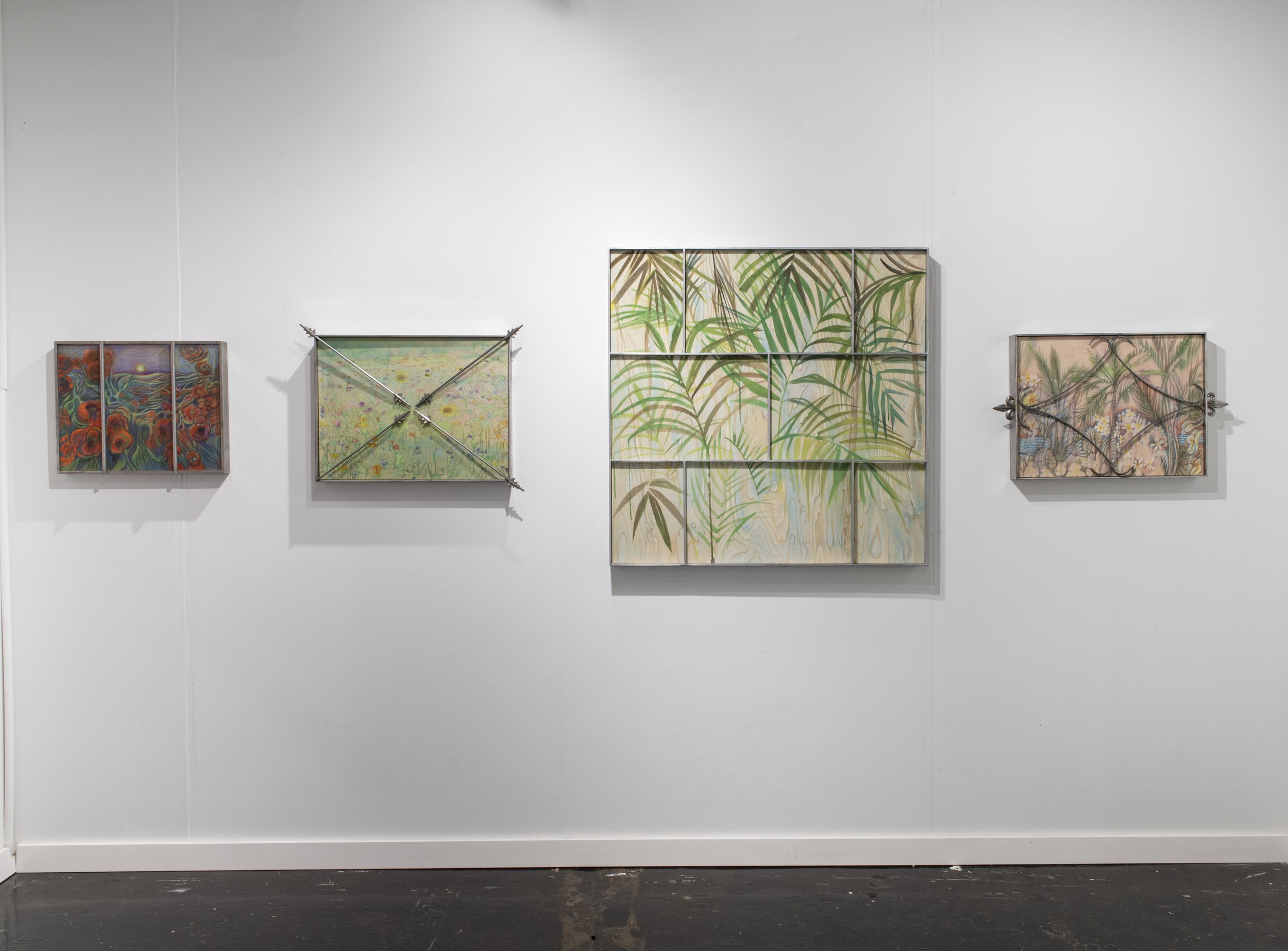 Installation view, SITUATIONS at New Art Dealers Miami, 2023. Photo: Adam Reich.