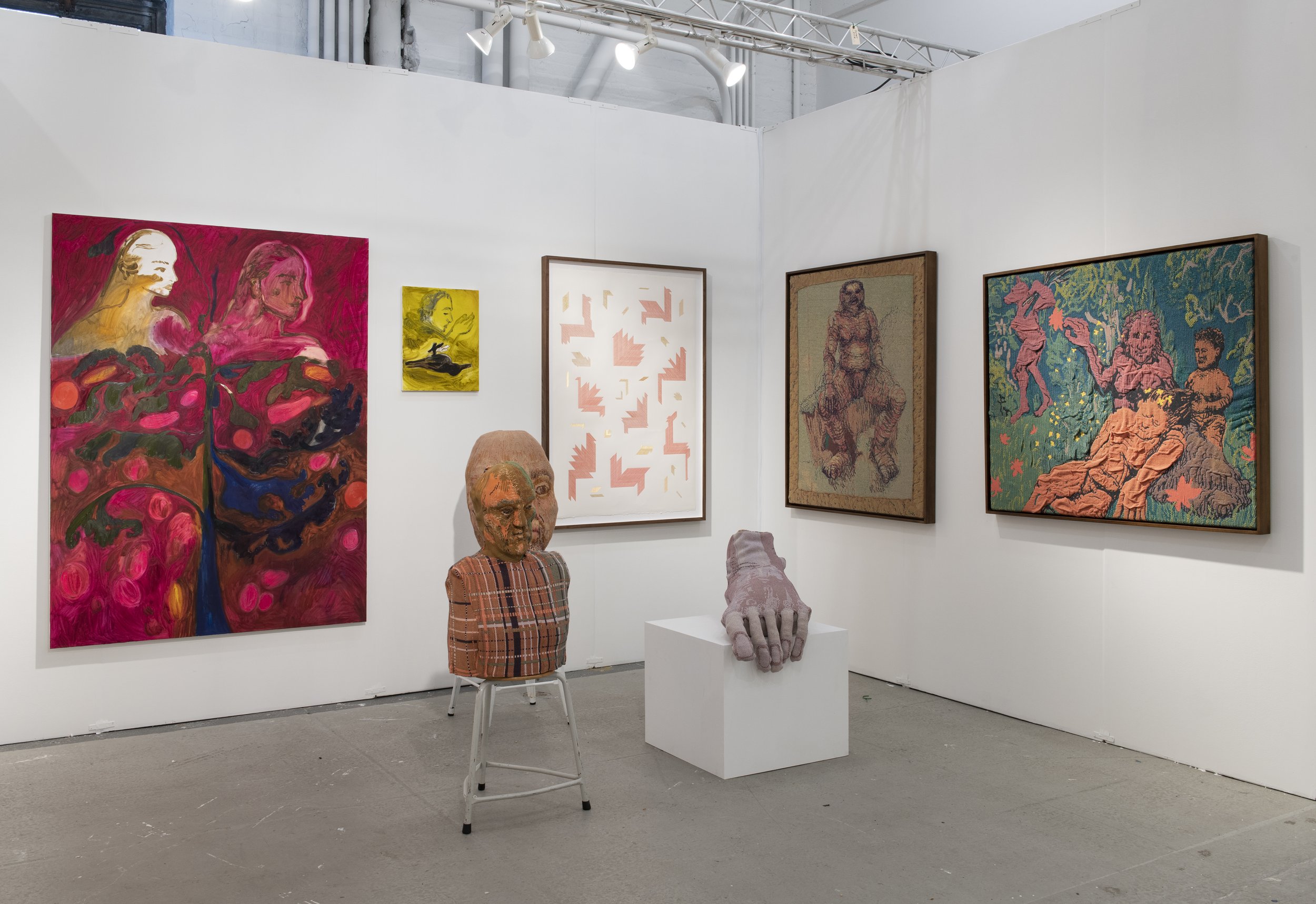 Installation view, SITUATIONS at New Art Dealers New York, 2023. Photo: Adam Reich.