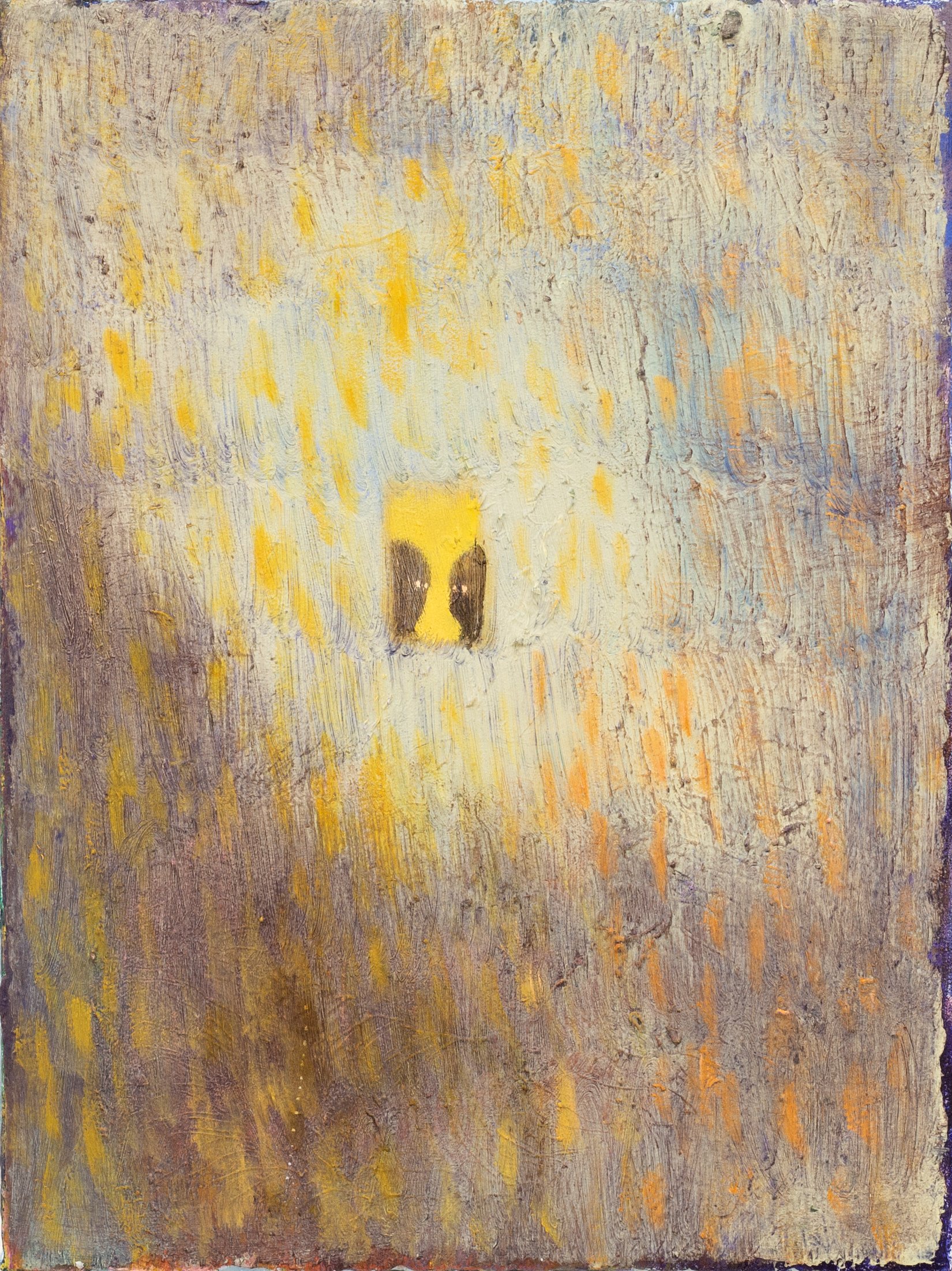  Calvin Kim,  Murmurs , 2023, Oil on canvas,  12 x 9 inches. 