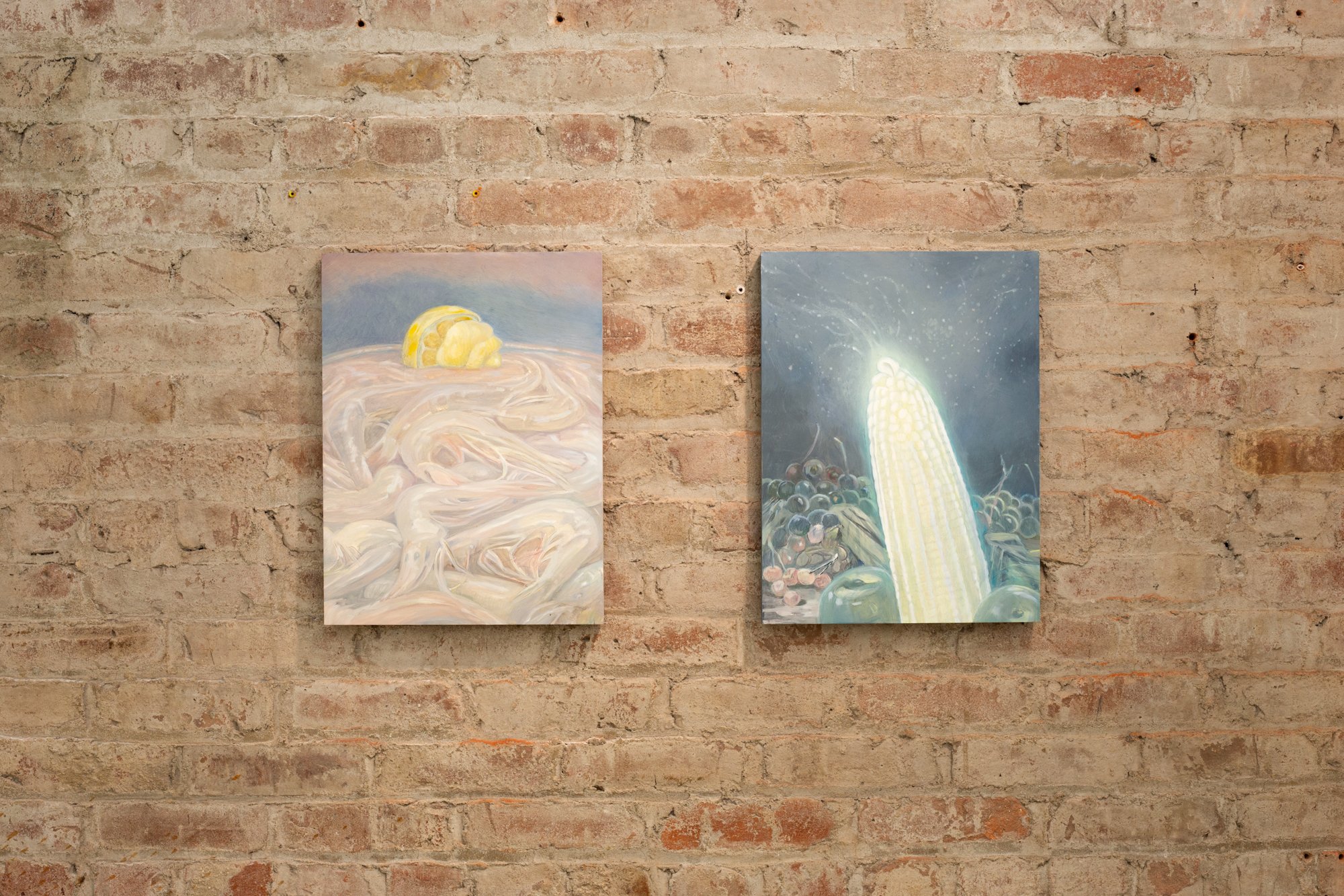 Installation view, Alina Bliumis: Gut Feelings, SITUATIONS, New York, March 27 - May 3, 2025.