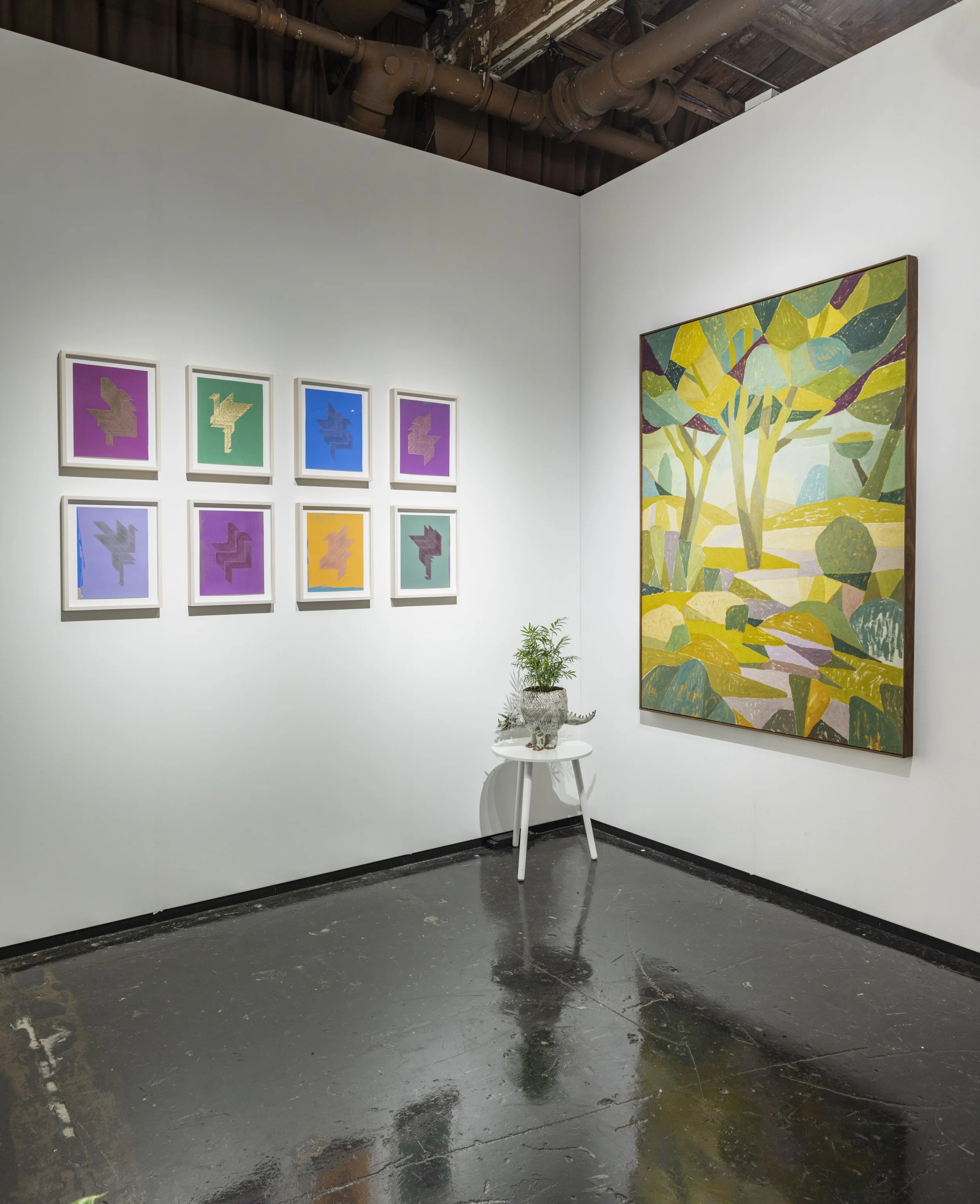  Installation view, Situations at NADA Miami, Booth A109, December 2-6, 2025. Photo: Adam Reich. 