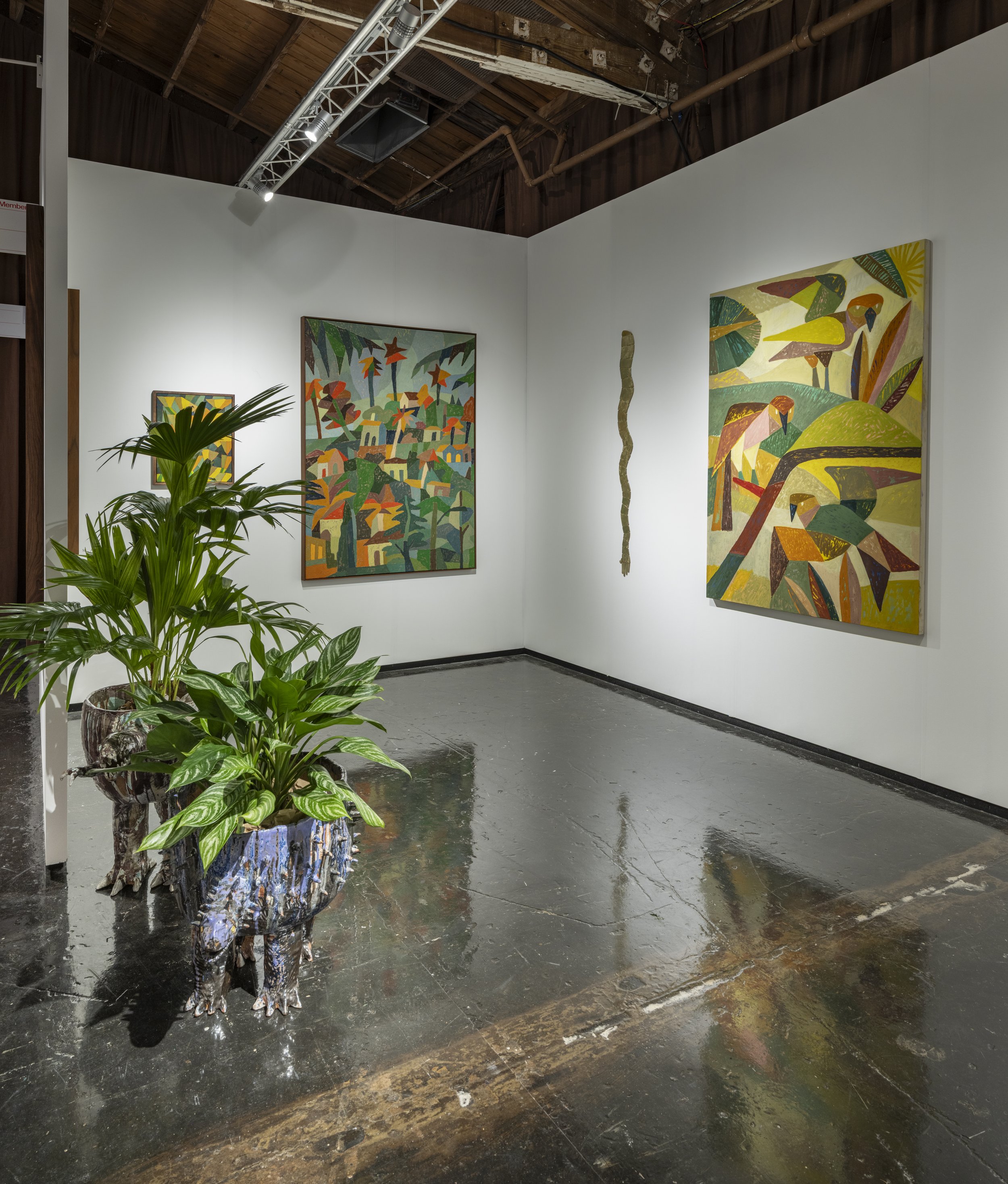  Installation view, Situations at NADA Miami, Booth A109, December 2-6, 2025. Photo: Adam Reich. 