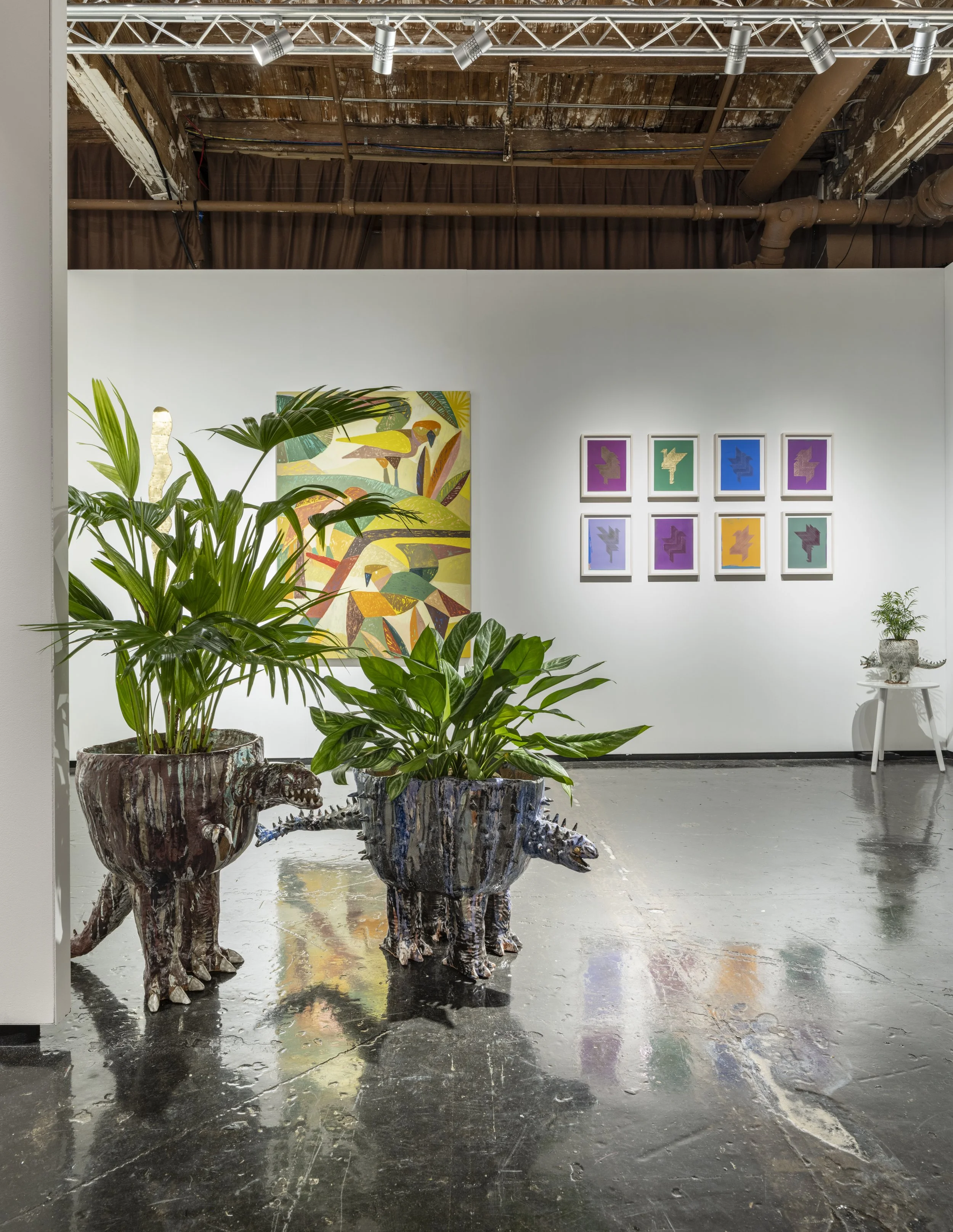 Installation view, Situations at NADA Miami, Booth A109, December 2-6, 2025. Photo: Adam Reich. 