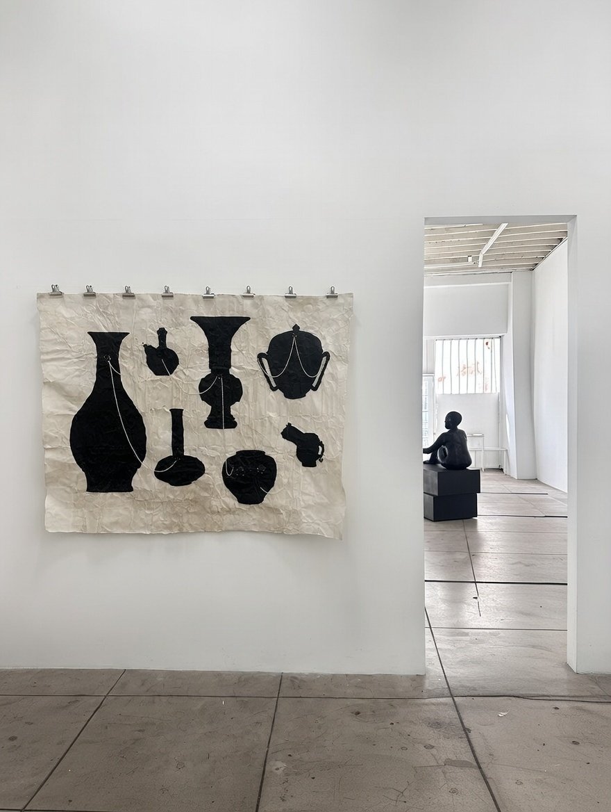  Installation view, Ellen Jong: Outpour, SITUATIONS at 12.26 LA, Los Angeles, CA, Jan 10 - Feb 28, 2026. 