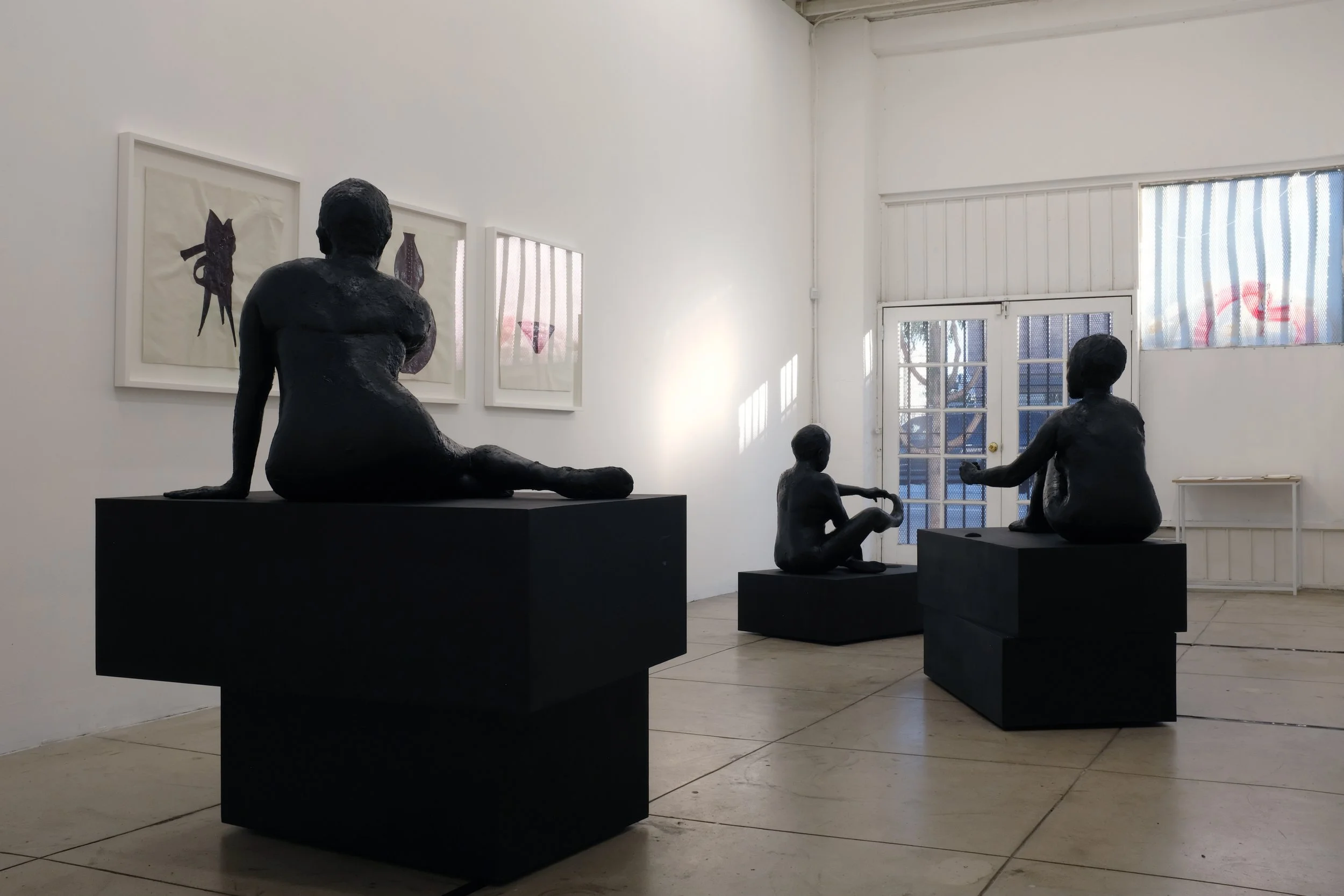  Installation view, Ellen Jong: Outpour, SITUATIONS at 12.26 LA, Los Angeles, CA, Jan 10 - Feb 28, 2026. 