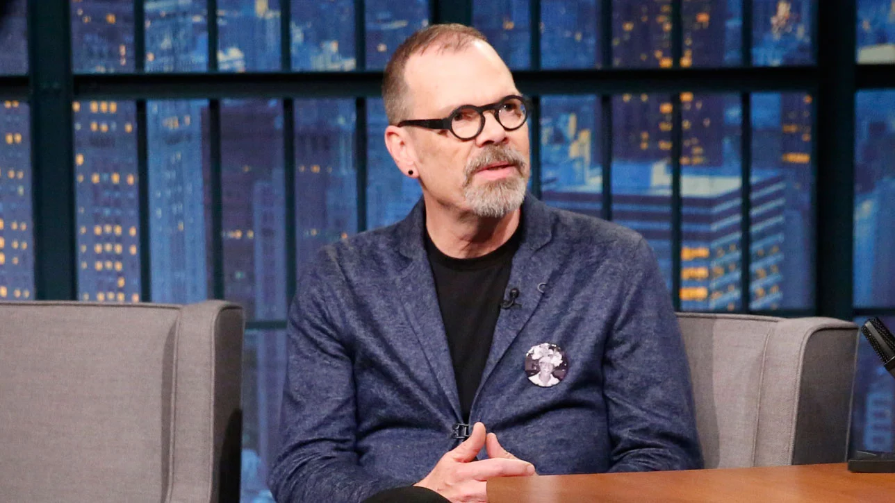 David on LATE NIGHT WITH SETH MEYERS on November 2, 2017. 