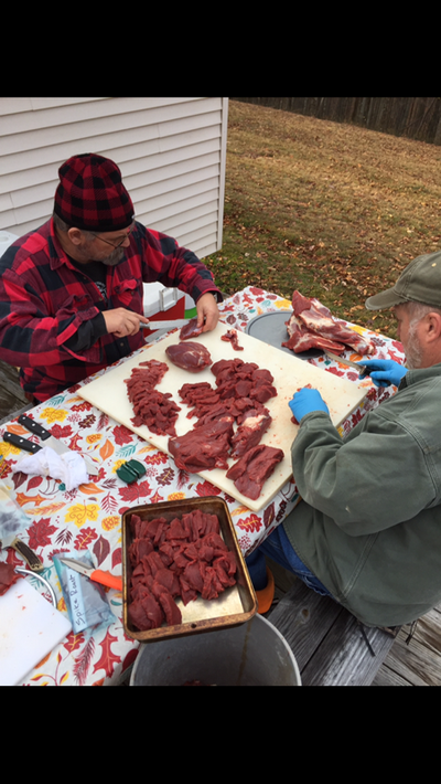 Meat in the freezer — Pike Mountain Farm
