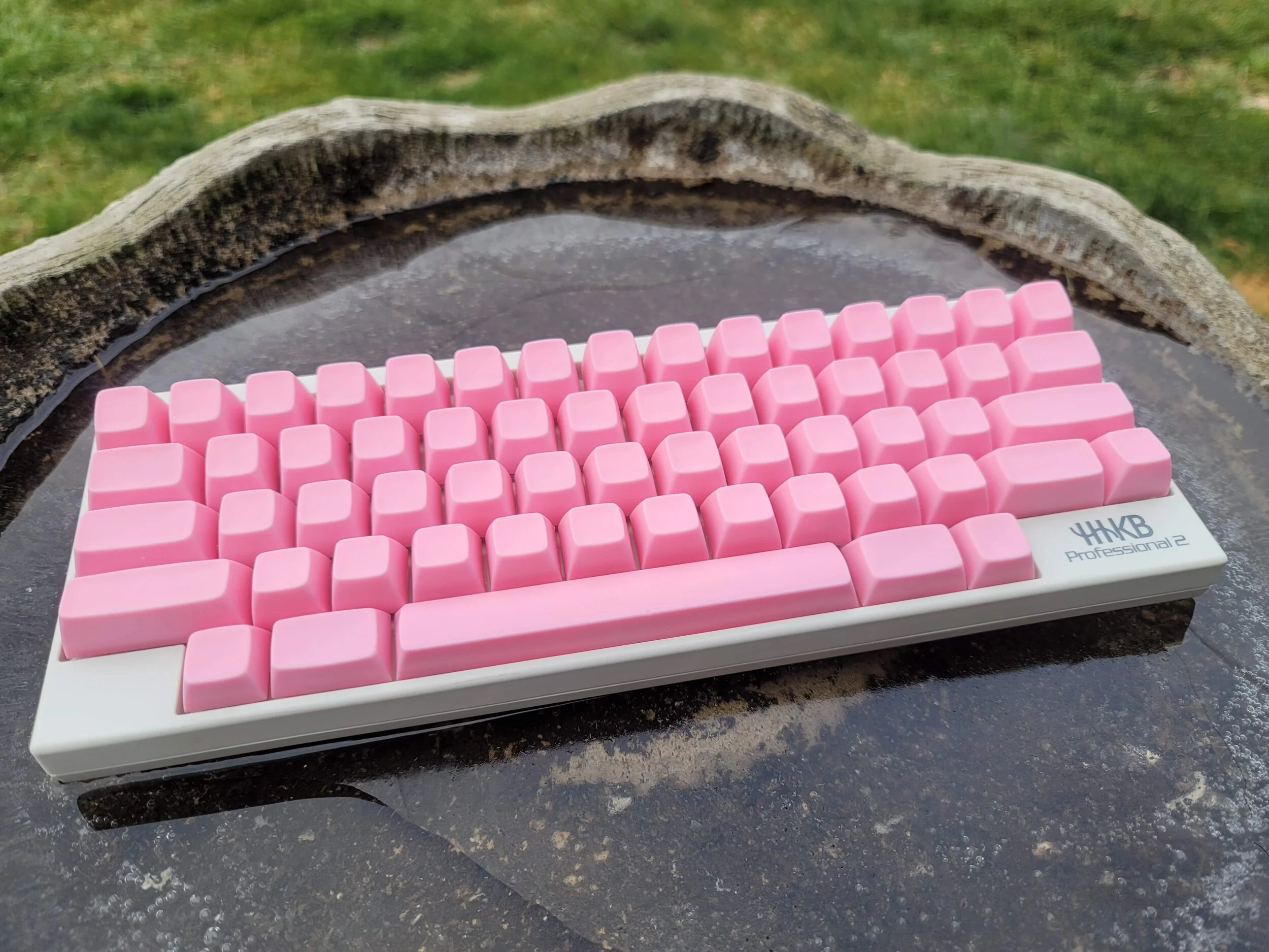HHKB HiPro keycap set (pastel pink) — IDEA23