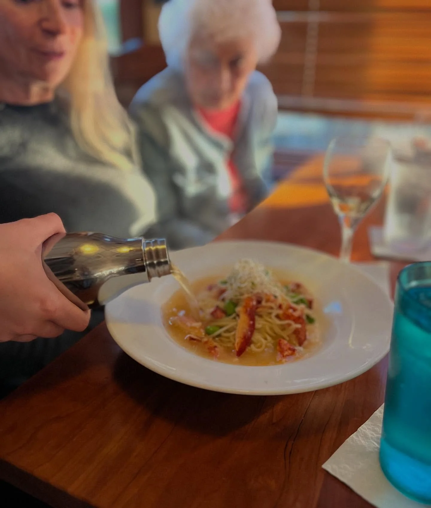 An exciting new special tonight: 
Lobster Miso Ramen, with edamame and miso broth 🤩