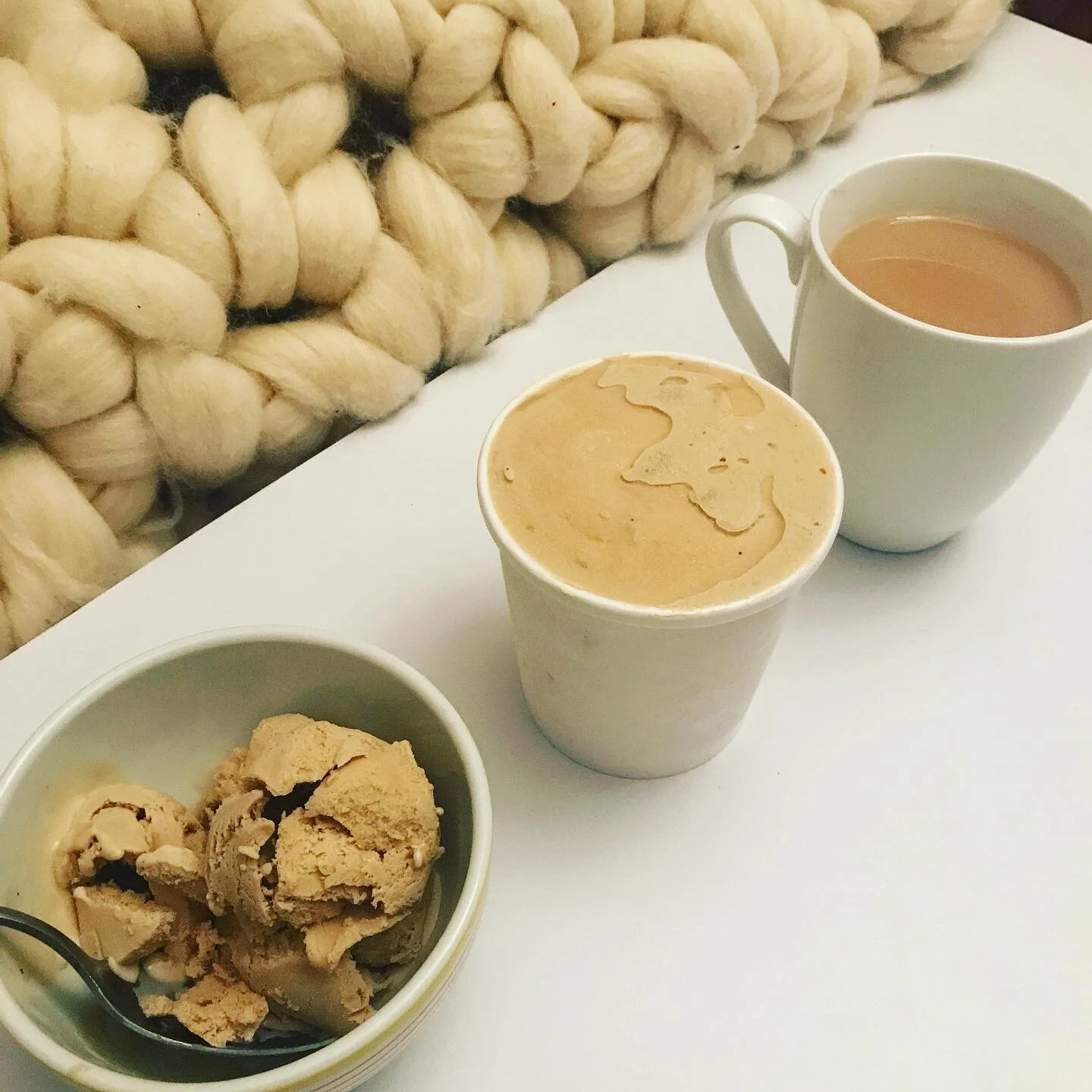 Get yourself a cozy blanket and enjoy some earl grey...ice cream ☕️🍨 
.
.
.
.
#icecream #paisleycreamery #buyblack #madeindc #earlgrey #earlgreytea #treatyourself #dc #blackownedbusiness #womanownedbusiness #buylocal