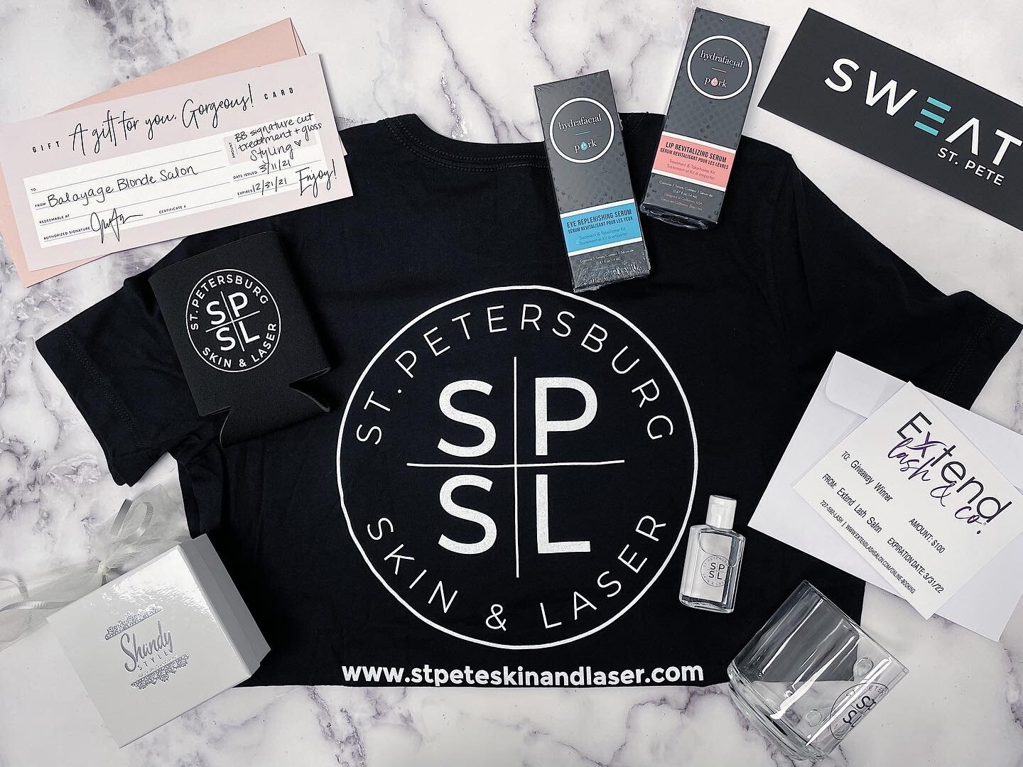 We are excited to announce that we have teamed up with our St. Pete friends to bring you the best-looking giveaway ever! Literally.
&nbsp;
Here&rsquo;s what you win:
-&nbsp;&nbsp;&nbsp;&nbsp;&nbsp;&nbsp;&nbsp;One SPSL Signature HydraFacial from @stpe