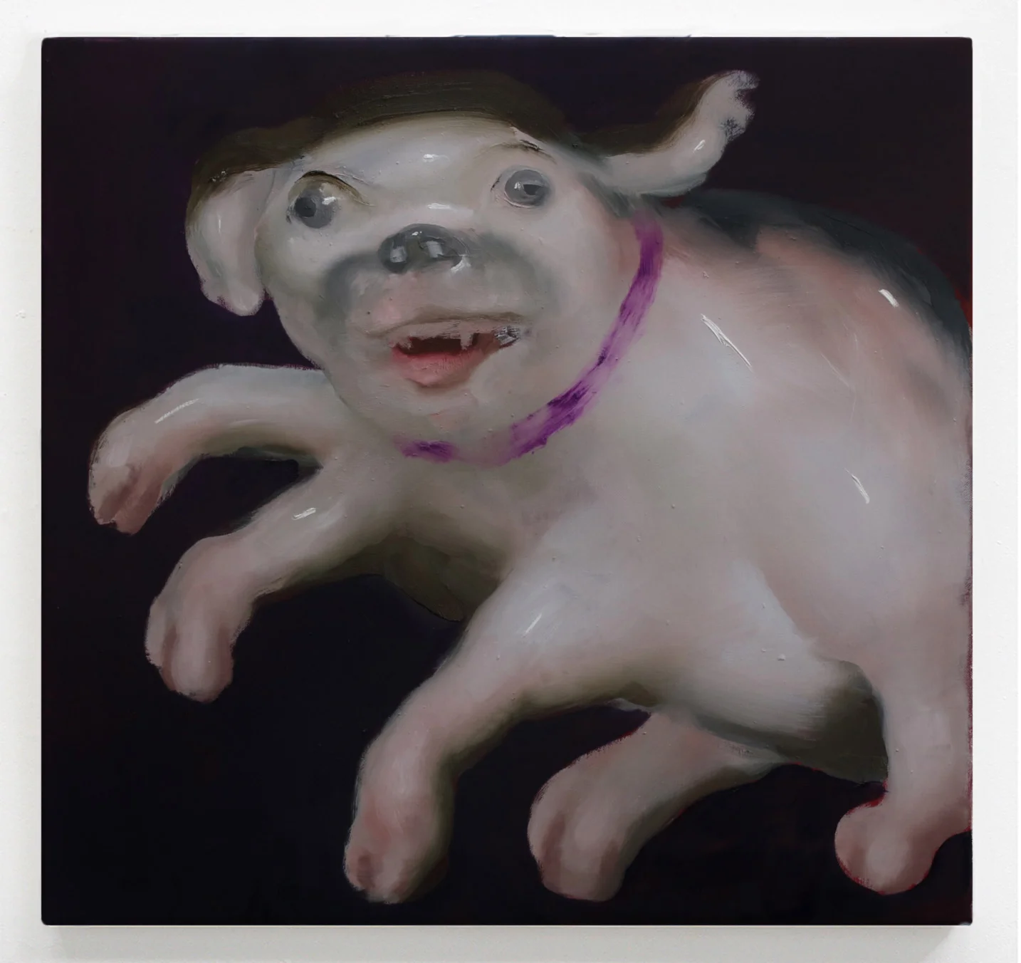 Love Bite 18" x 18.5" oil on linen, 2018