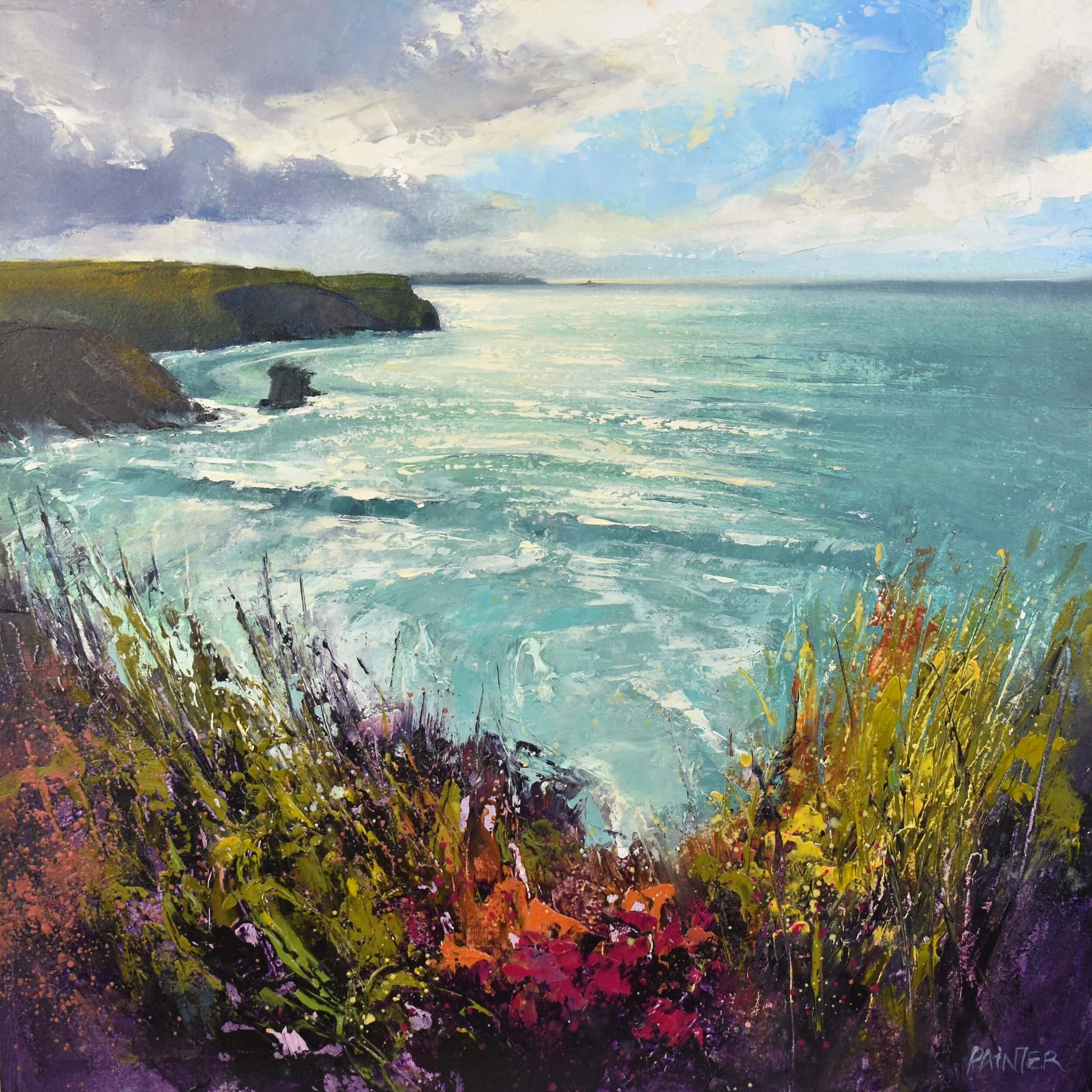 Windswept Love No.14 - Original Oil Painting