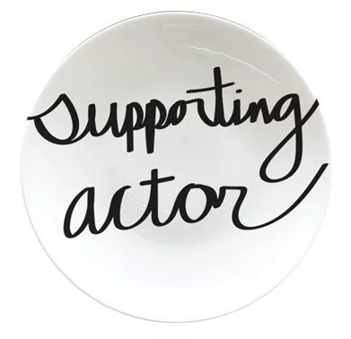 SUPPORTING ACTOR DINNER PLATE