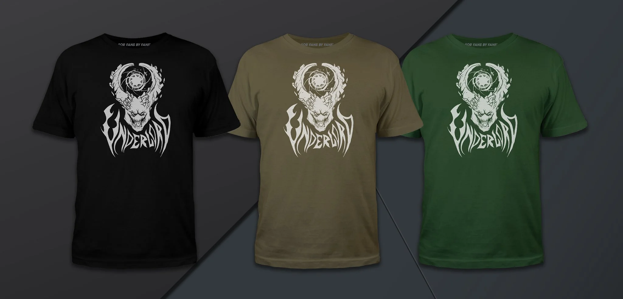  Underlord design mock-ups 
