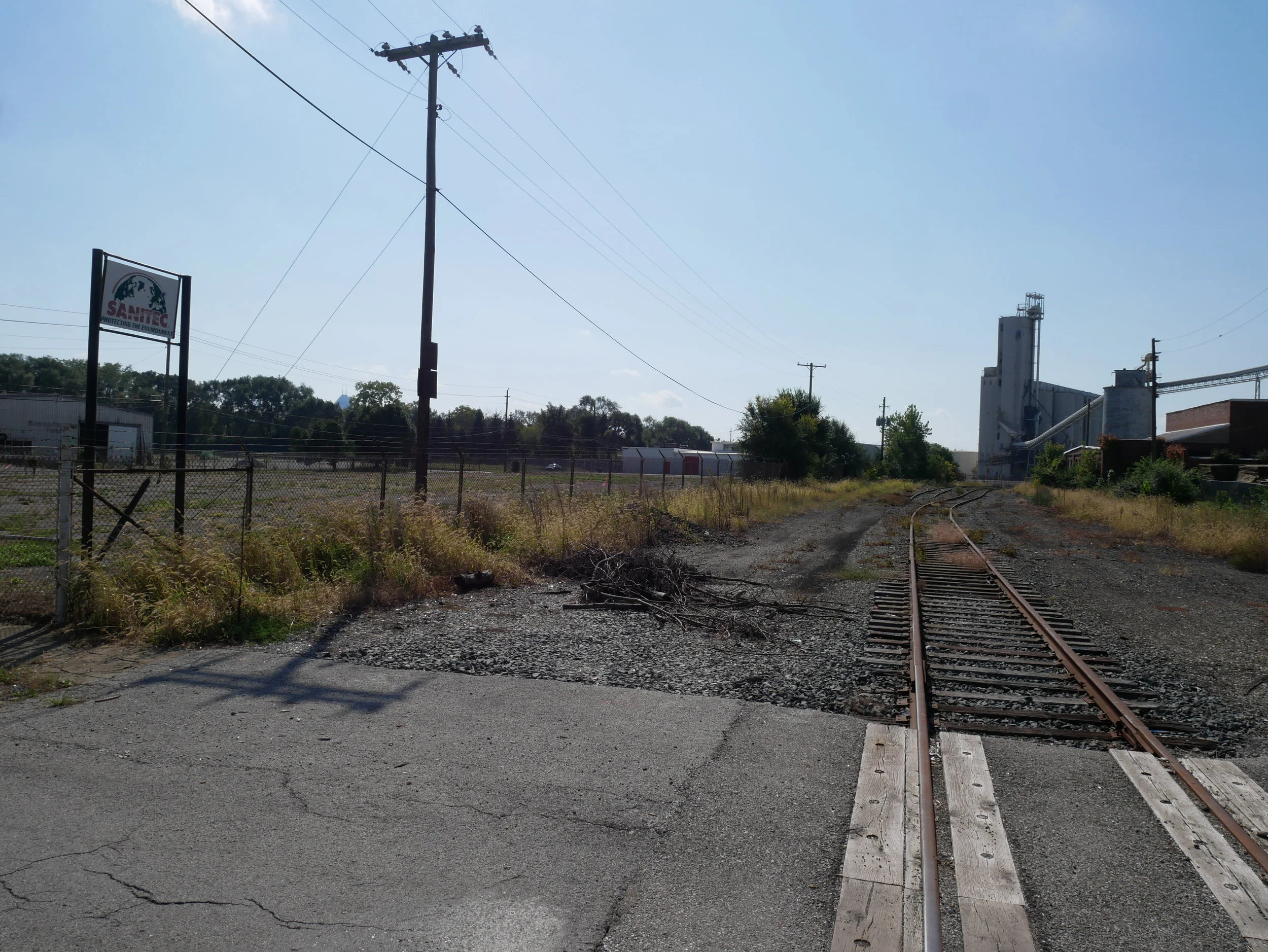 Looking South from 21st Street Tracks