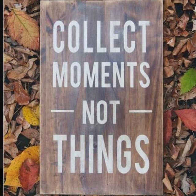 Isn&rsquo;t this true .. things don&rsquo;t matter it&rsquo;s the moments, the kindness you give others, the way you treat people, the experiences .. things don&rsquo;t matter . #kindredorganizing #momentsmatter #kindness #bekindalways #momentsnotthi