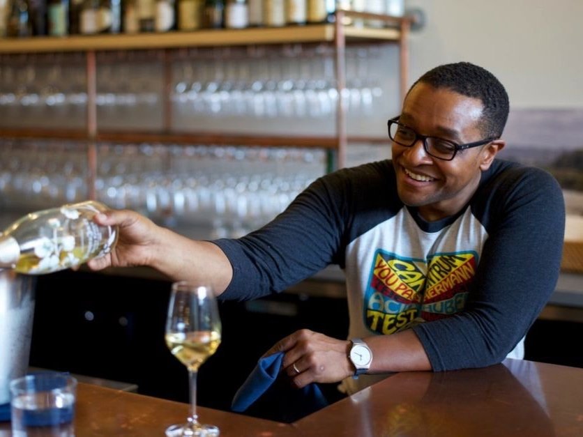 Cheers to Chris Gaither of Ungrafted, the 4th Black Master Somm in the World