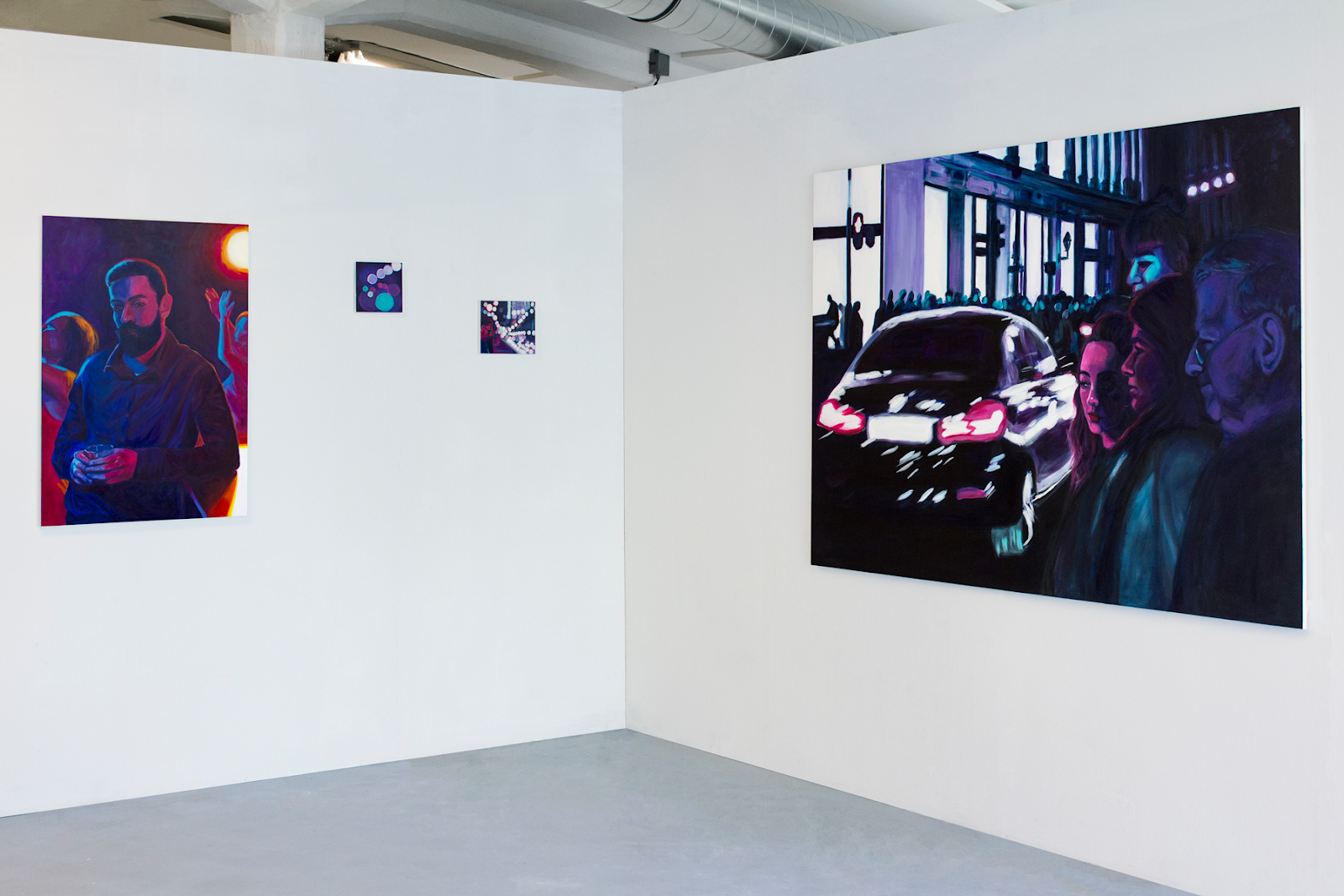 Werken uit de serie Urban Solitude, tijdens Exposure 2018