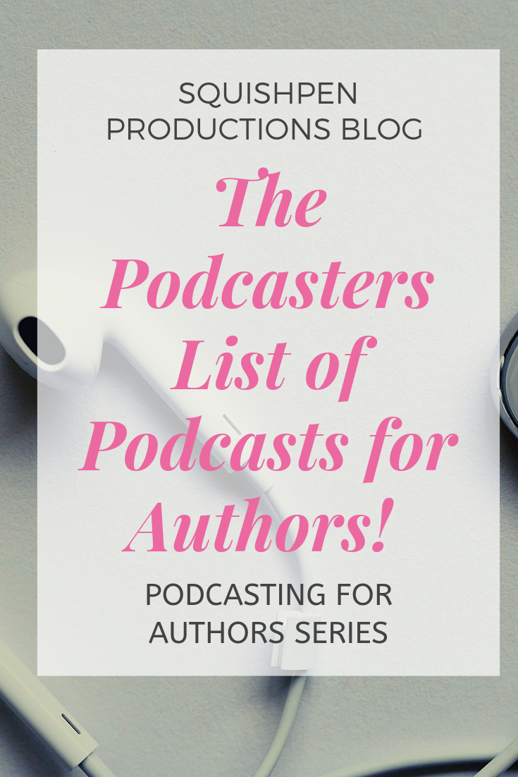 As a writer and podcaster, I love to listen to other podcast that focus on the craft of writing. Many have inspired me to continue the journey or provided insight in the business of writing that I would never have considered. Below are my go to podcasts. I hope you find them helpful in your journey of writing: