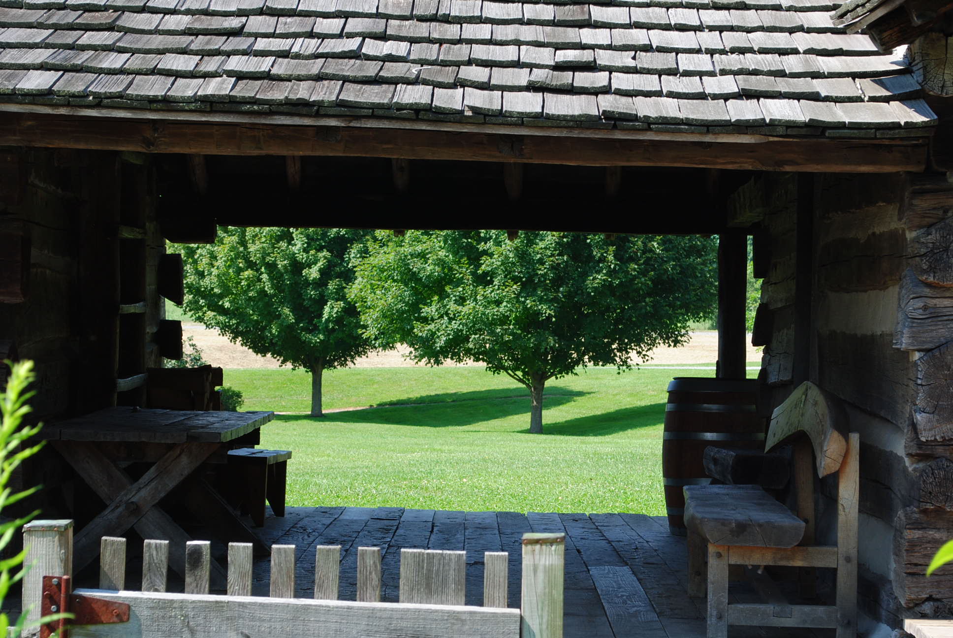 Farmhouse Breezeway