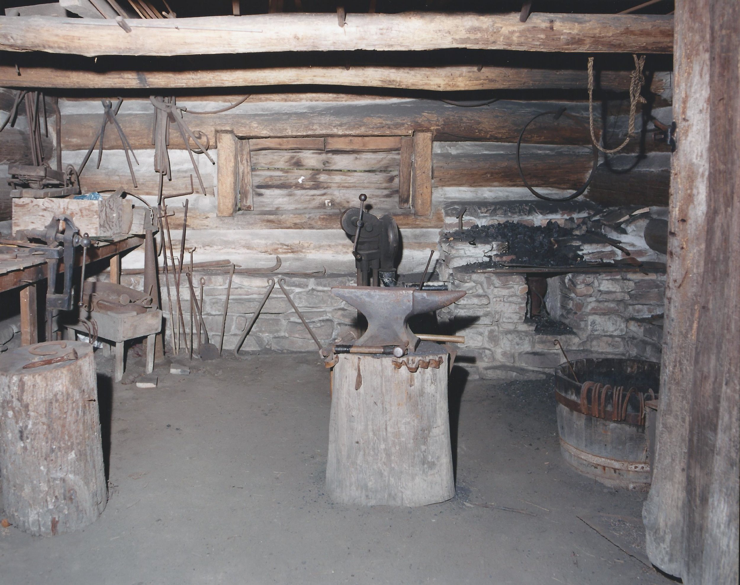 Blacksmith's Shop - Interior