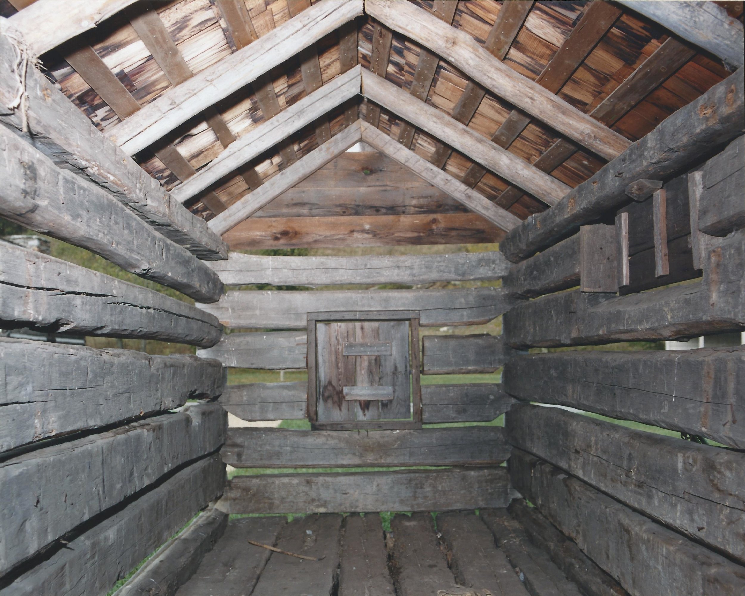 Small Corn Crib - Interior