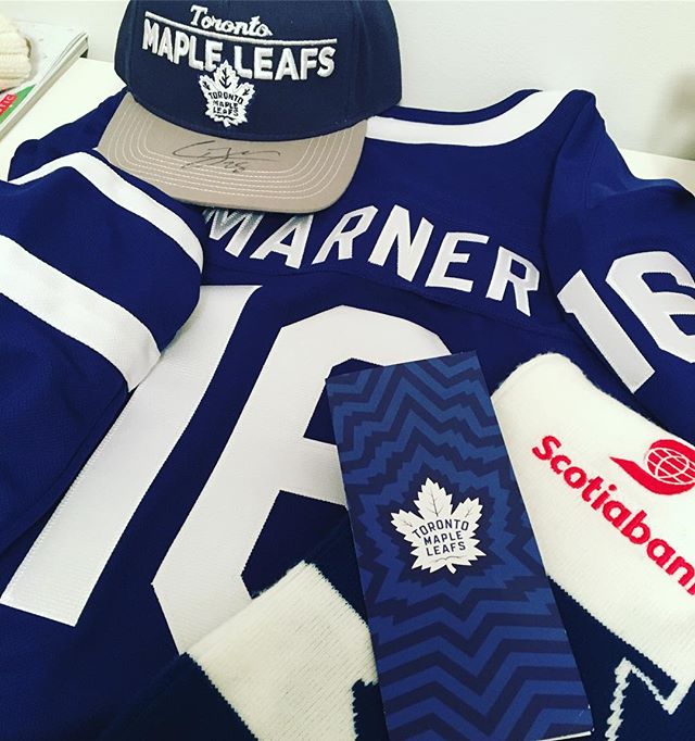 My son calls me over and says &ldquo;Daddy I&rsquo;m all ready for Saturday&rsquo;s game!&rdquo; Go leafs Go! @theresa.cassar