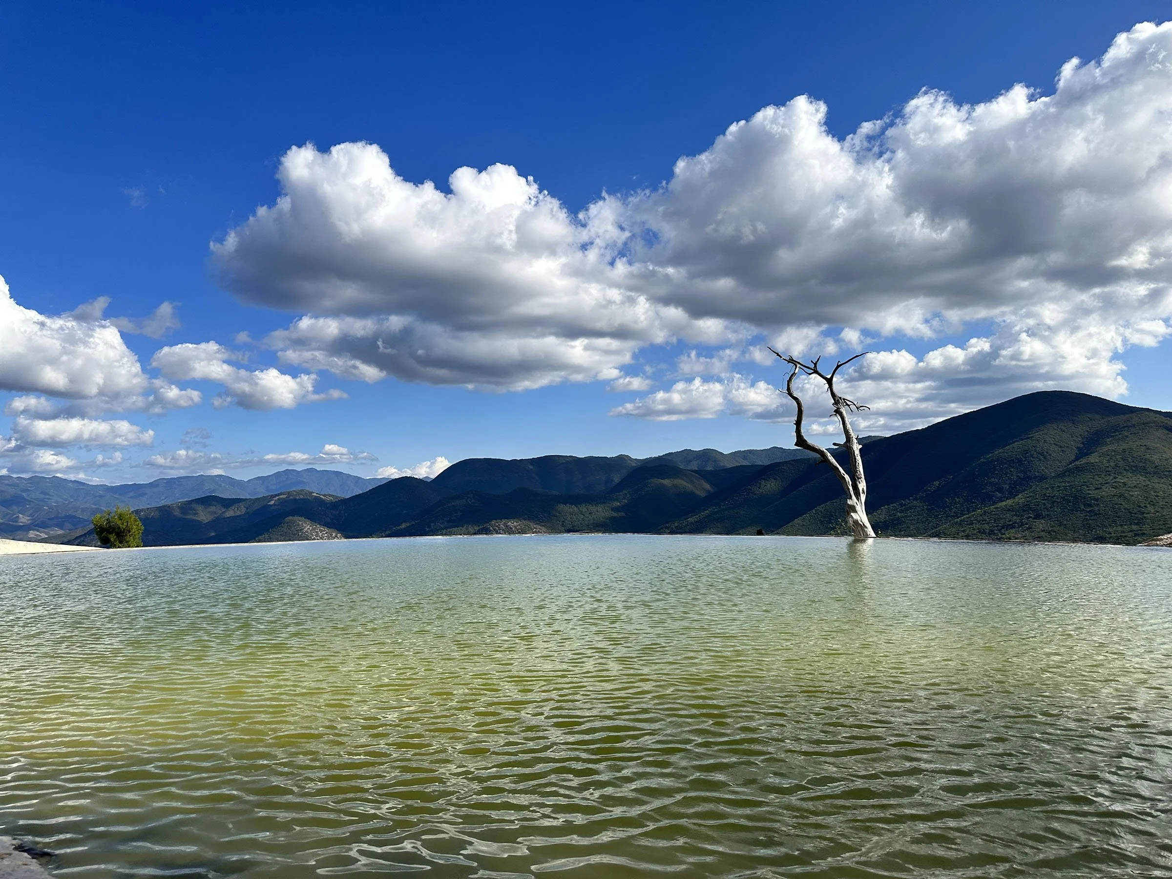Location: Hierve el agua, San Lorenzo Albarradas, Oaxaca