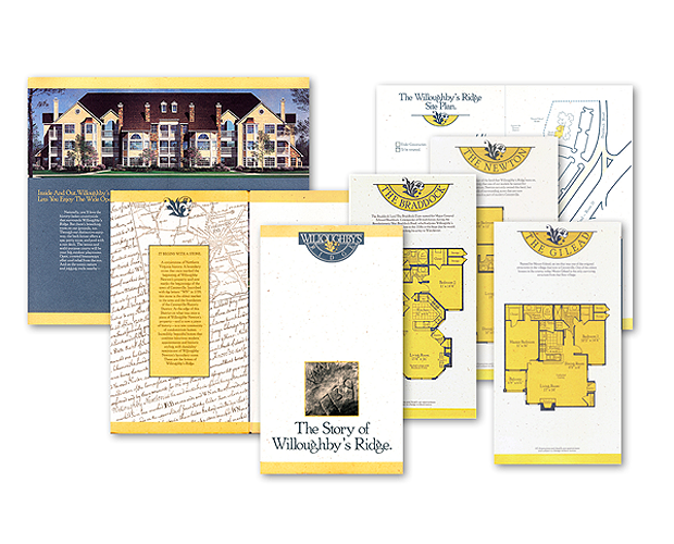 luxury residential real estate brochure