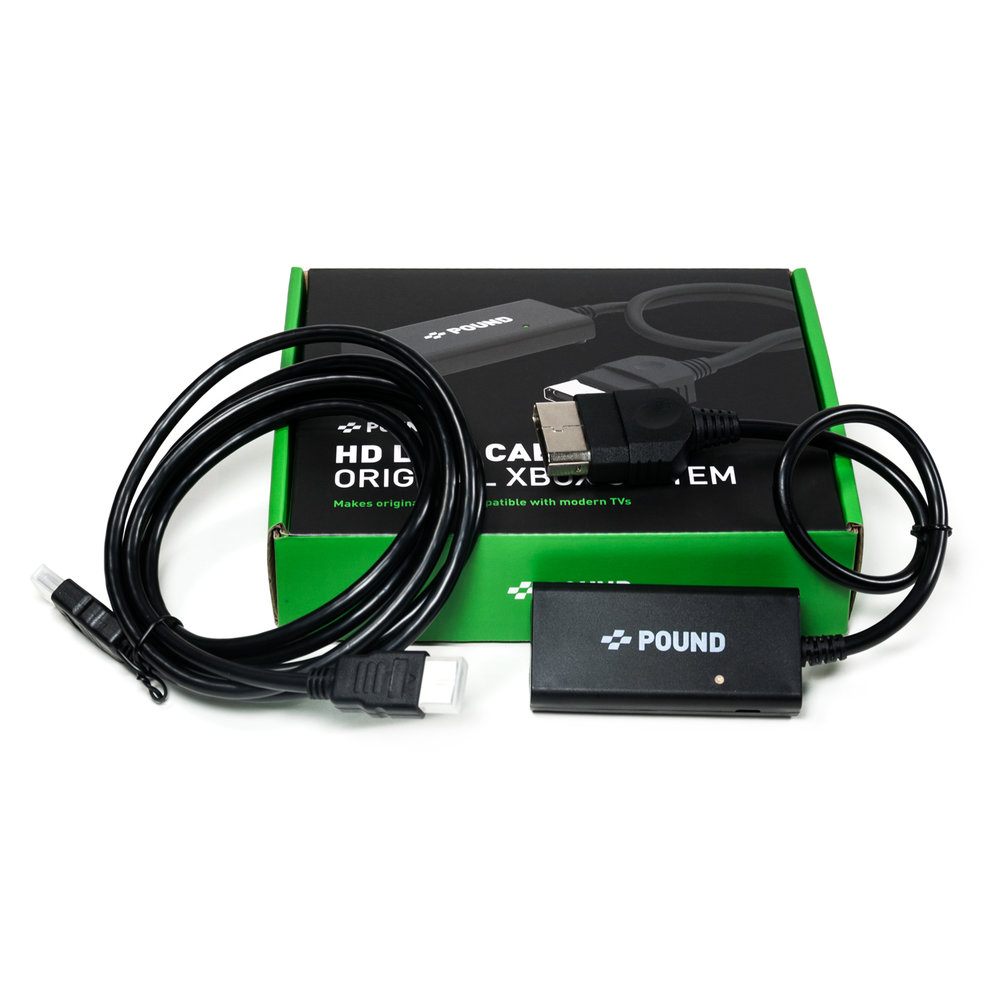 POUND TECHNOLOGY - Xbox HD Link Cable HD Links Classic Consoles | Pound Technology