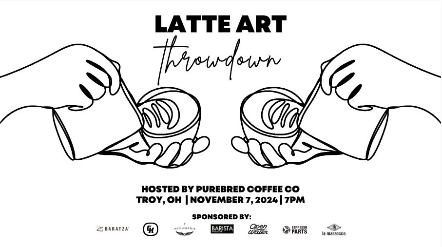 Purebred Coffee Co Presents: A Latte Art THROWDOWN