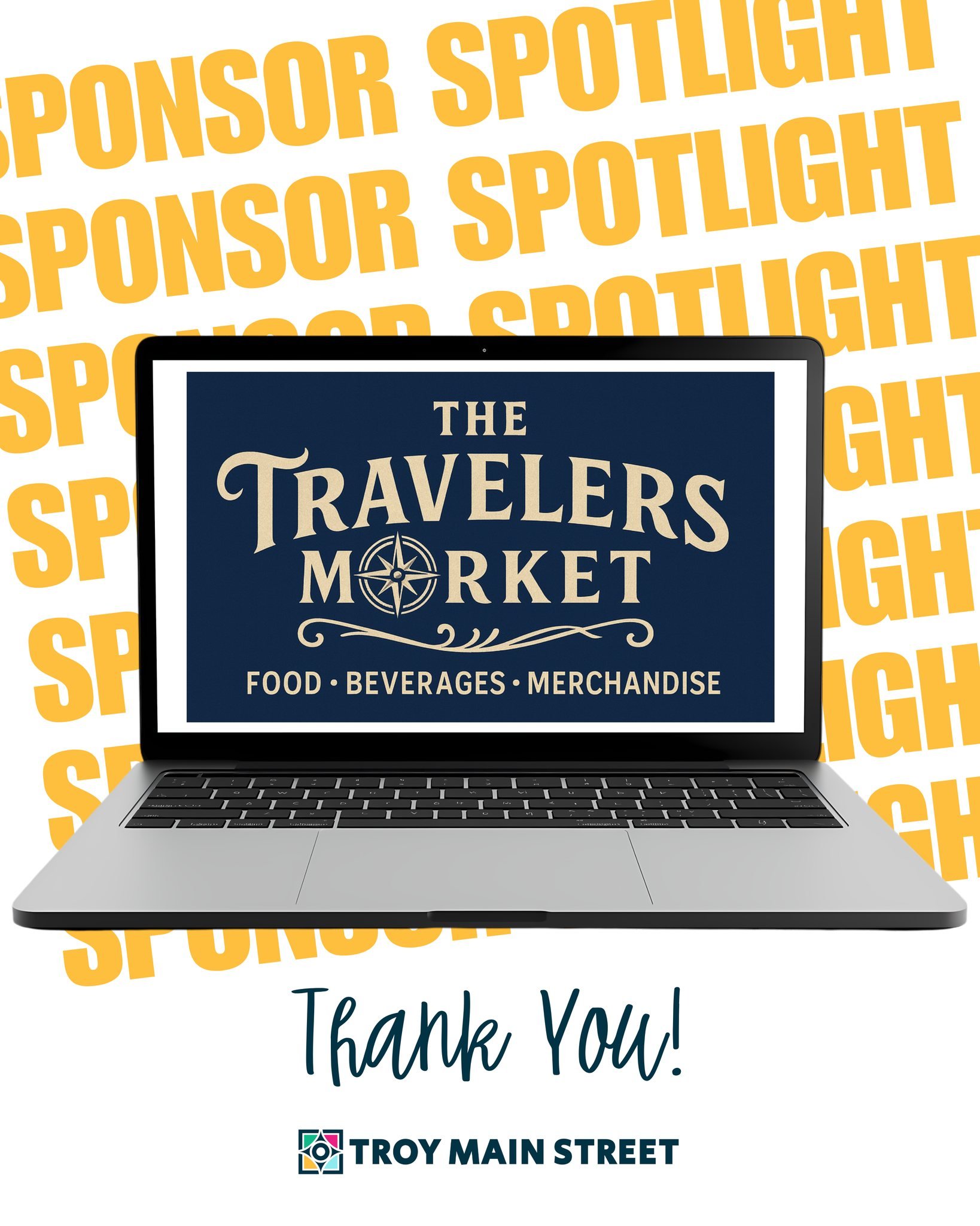 A thriving downtown starts with businesses that care about their community. Today, we&rsquo;re giving a big shoutout to The Travelers Market for being a valued part of ours! As a sponsor, their support helps us continue investing in the people, place