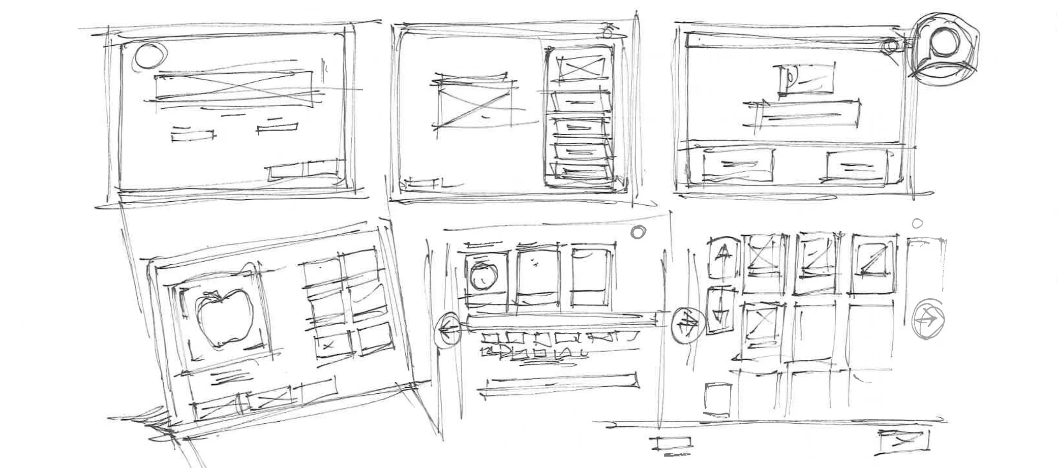 UX Damon wireframes sketches Self CHeckout.jpg