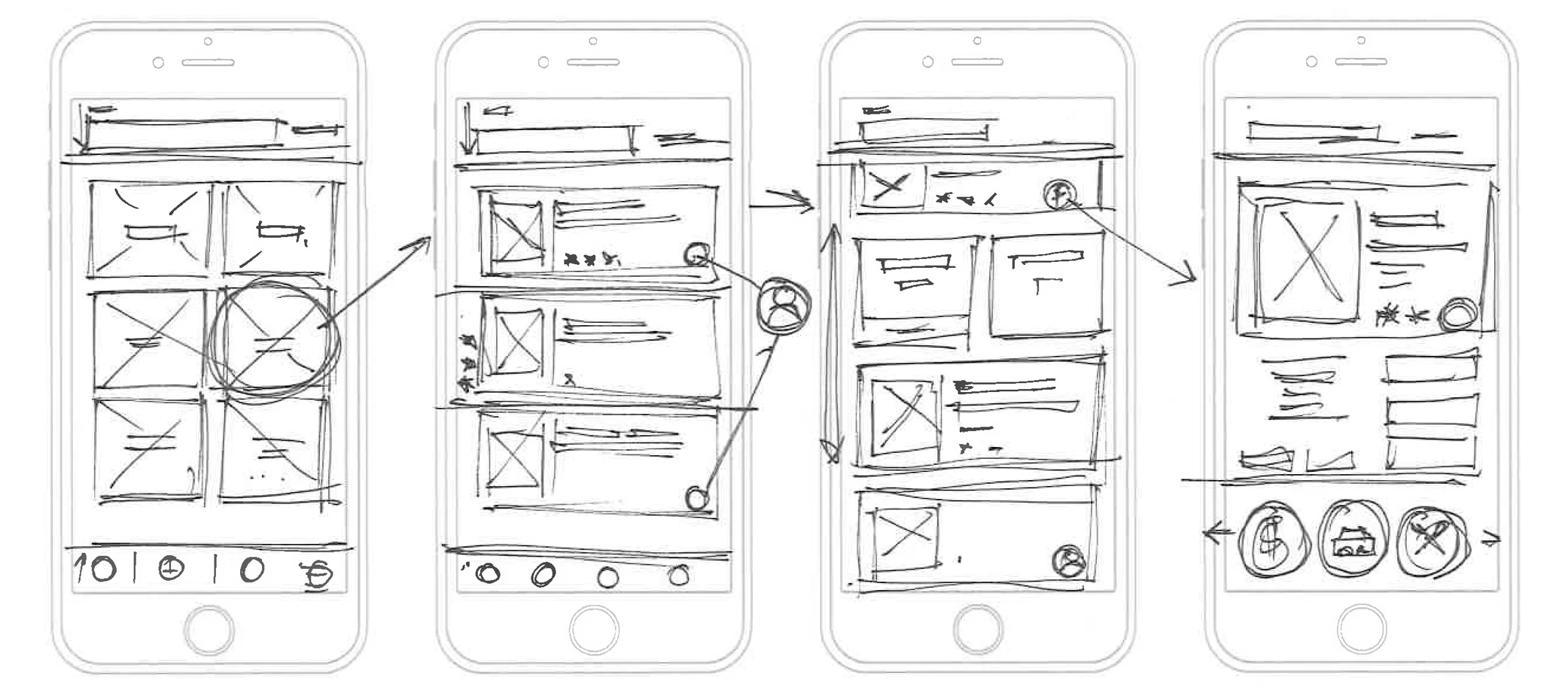 UX Damon wireframes sketches Yelp.jpg