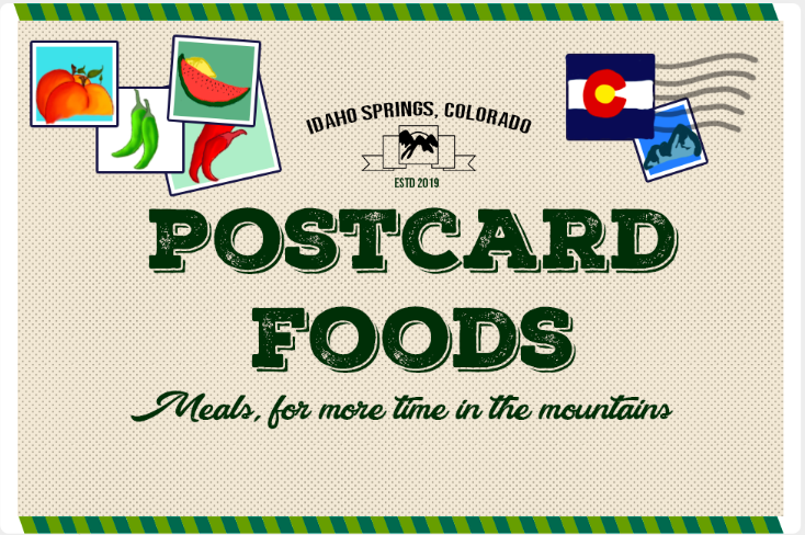 Logo I submitted in a design contest for Postcard Foods