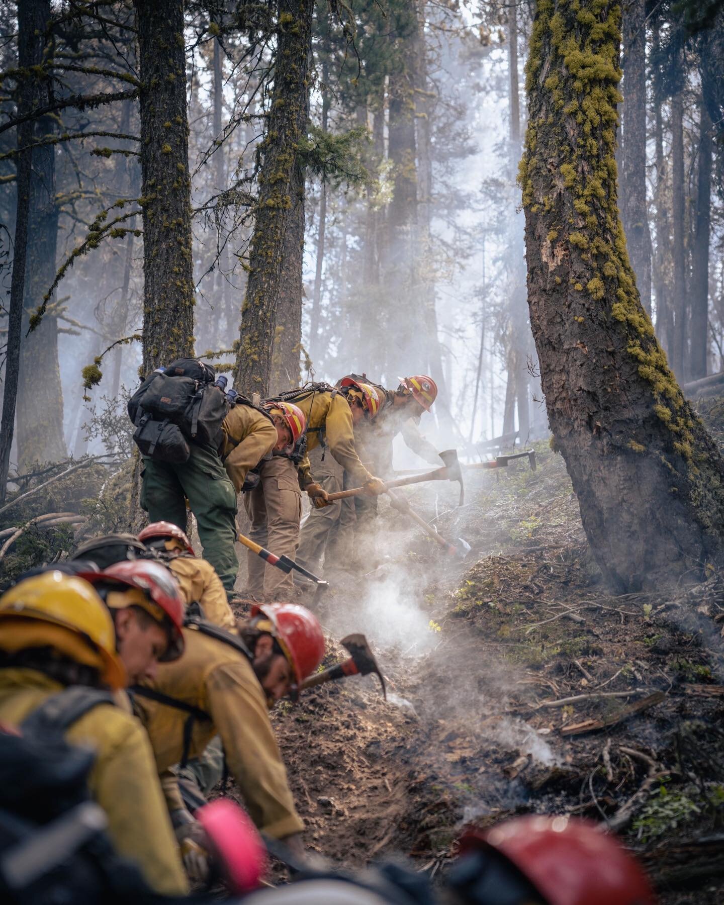 We are thankful for these faces in fire! Photos on the #ElkLakeFire in the SE corner of #Montana by Joe Bradshaw, BLM contract photographer.

#WeAreBLMFire #FirefightingResources #PublicLands #FireJob #NotYourOrdinaryJob #Wildfire #FireYear2022 #Fire