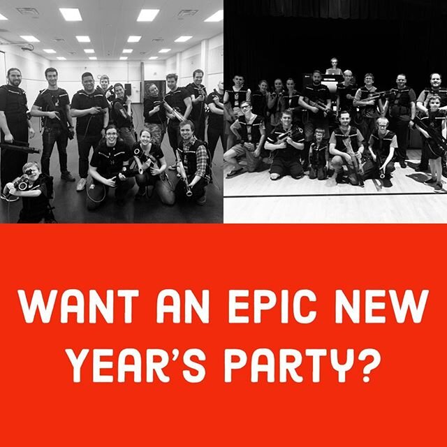 There&rsquo;s no better way to ring in the New Year than with laser tag! Book us for your New Year&rsquo;s celebration today! .
.
.
#lasertag #newyearnewyou #newyearresolution #newyearsparty #newyearsday #newyearsplans #happynewyear  #newyearcelebrat